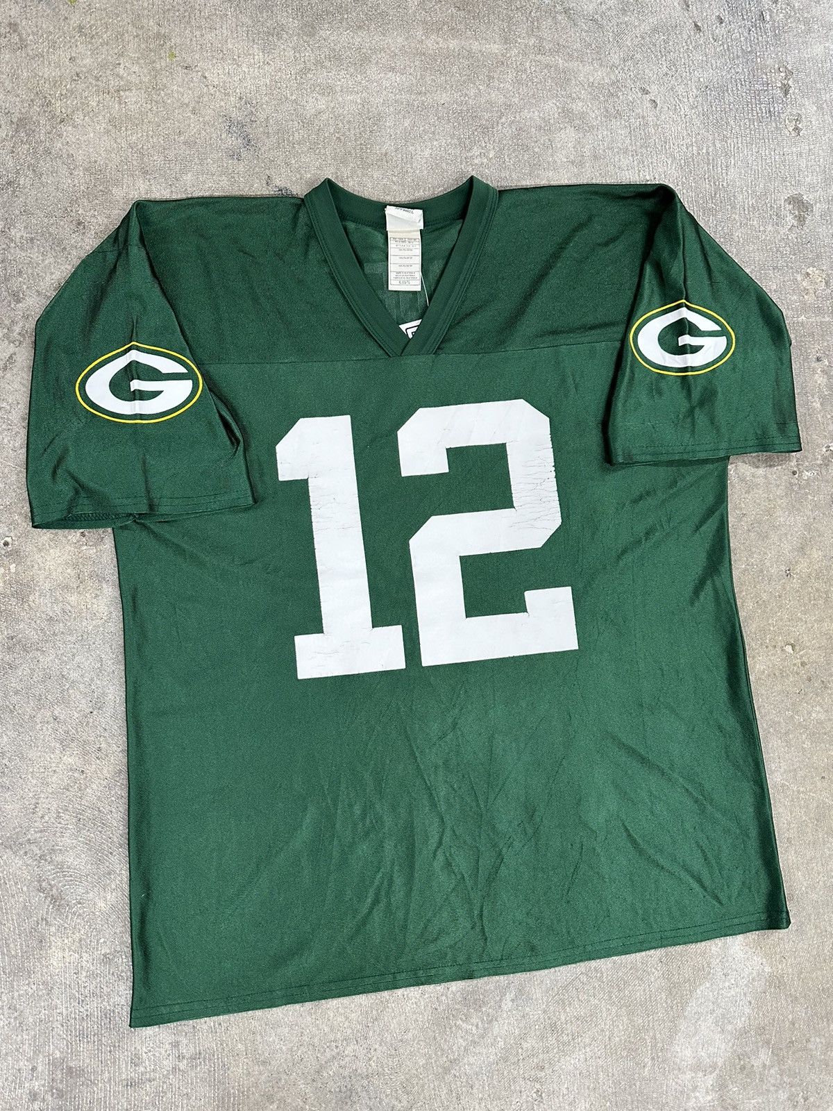 NFL × Vintage Vintage Y2K 00s NFL Aaron Rodgers Green Bay Packers Jersey Size US XL / EU 56 / 4 - 3 Thumbnail