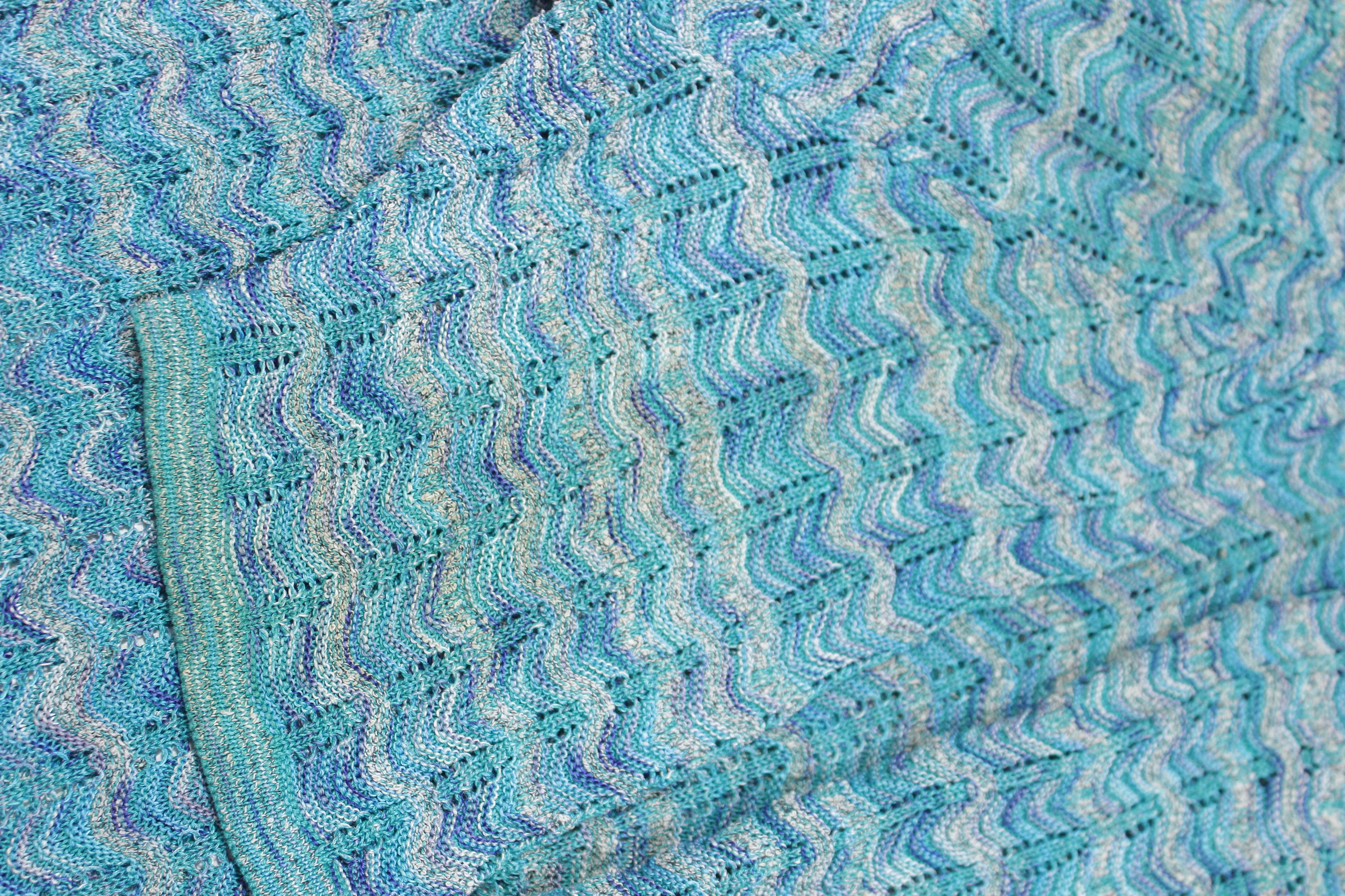 Missoni 90S Multicolor Mesh Knit Sweater Size M / US 6-8 / IT 42-44 - 7 Thumbnail