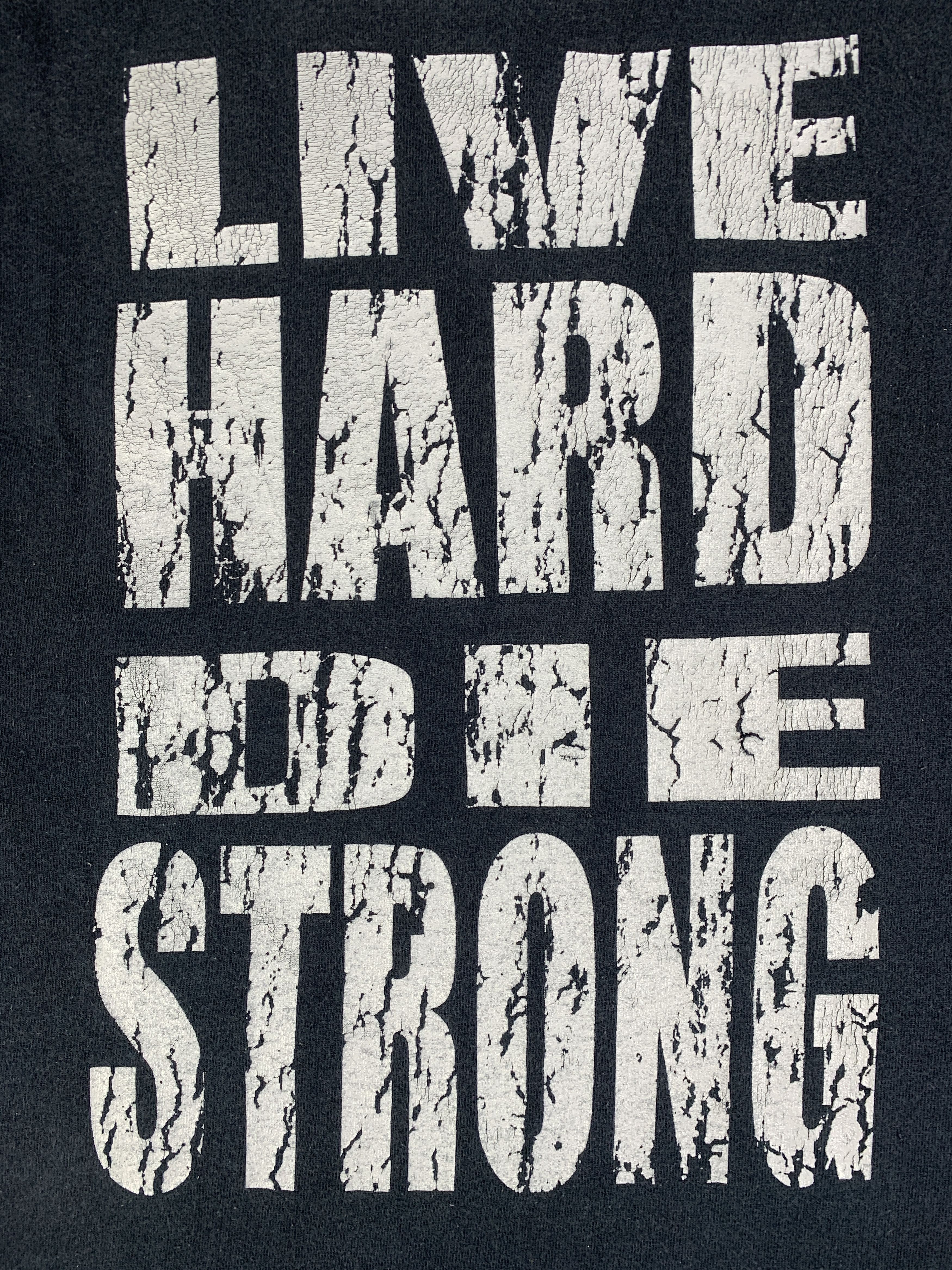 Japanese Brand Hardwear USA Black Quotes Tee (L) Size US L / EU 52-54 / 3 - 4 Thumbnail