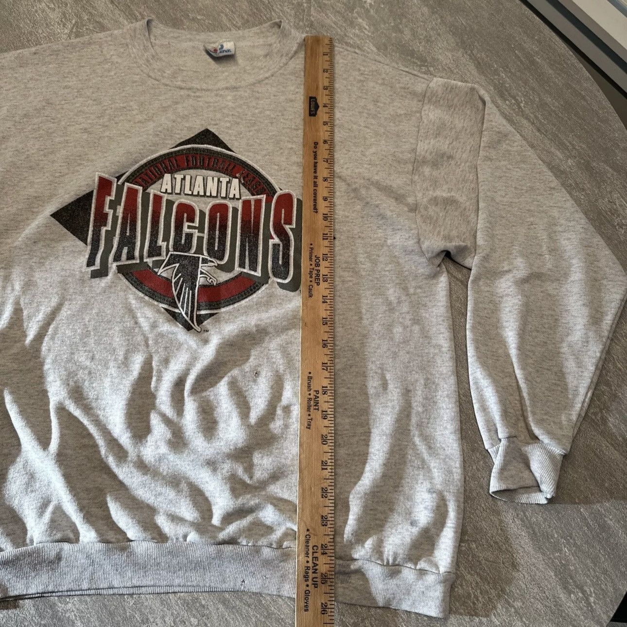TEE JAYS × Vintage Vintage Tee Jays Label - 1998 ATLANTA FALCONS NFL Sweatshirt Size US XL / EU 56 / 4 - 8 Thumbnail