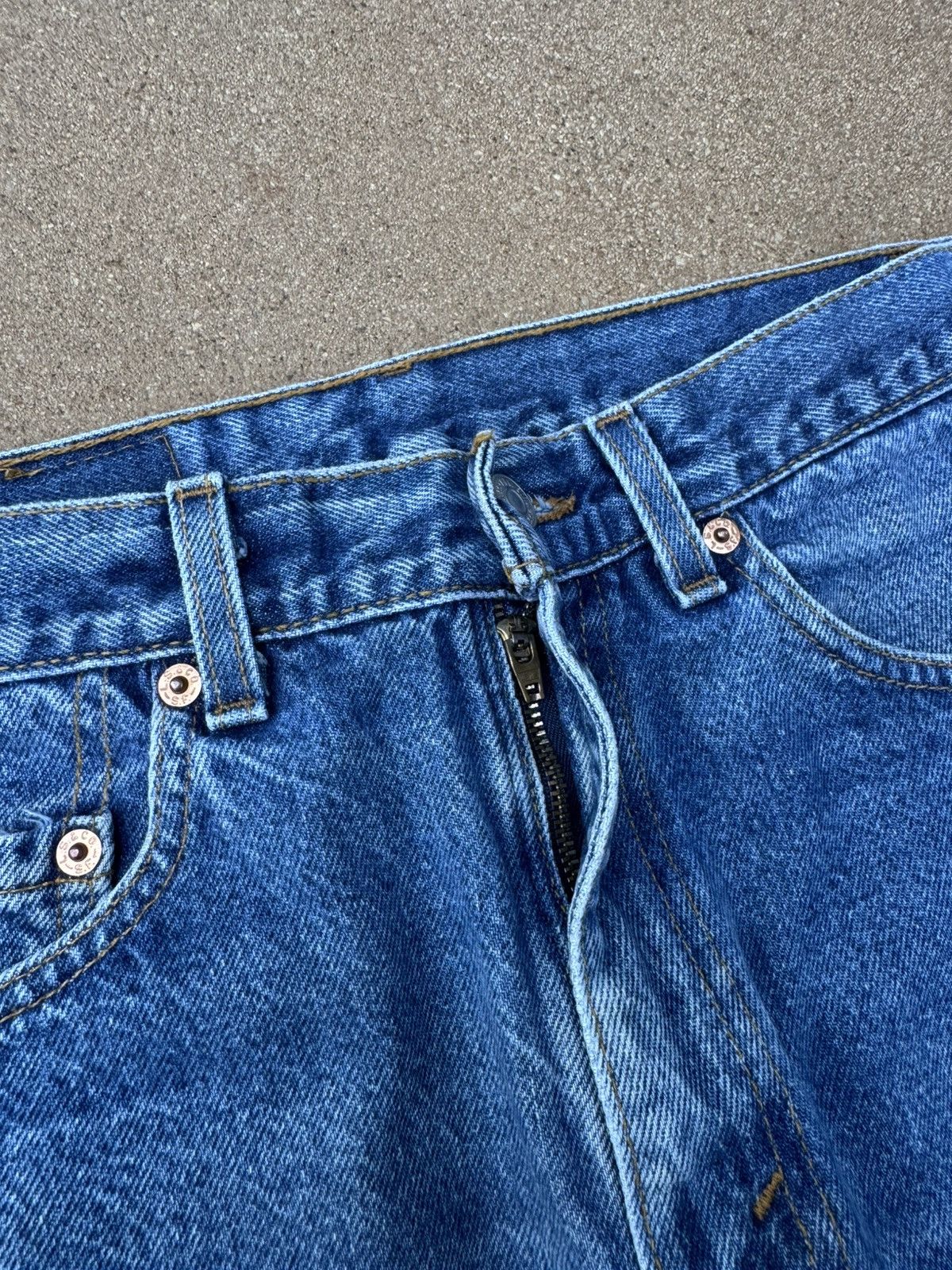 Levi's Vtg 90’s Levi’s 517 Red Tab Bootcut Flare Denim Jeans 30x30 Size US 30 / EU 46 - 5 Thumbnail