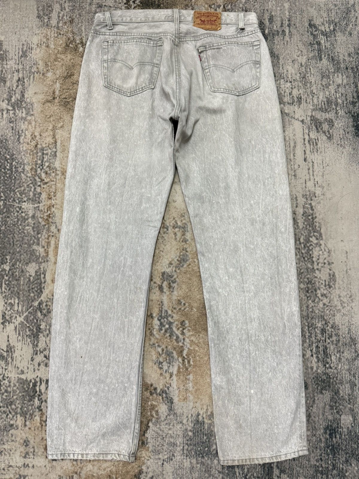 Levi's Vintage Levi’s 501 Distressed Blue Faded W36 Made In Usa Size US 36 / EU 52 - 6 Thumbnail