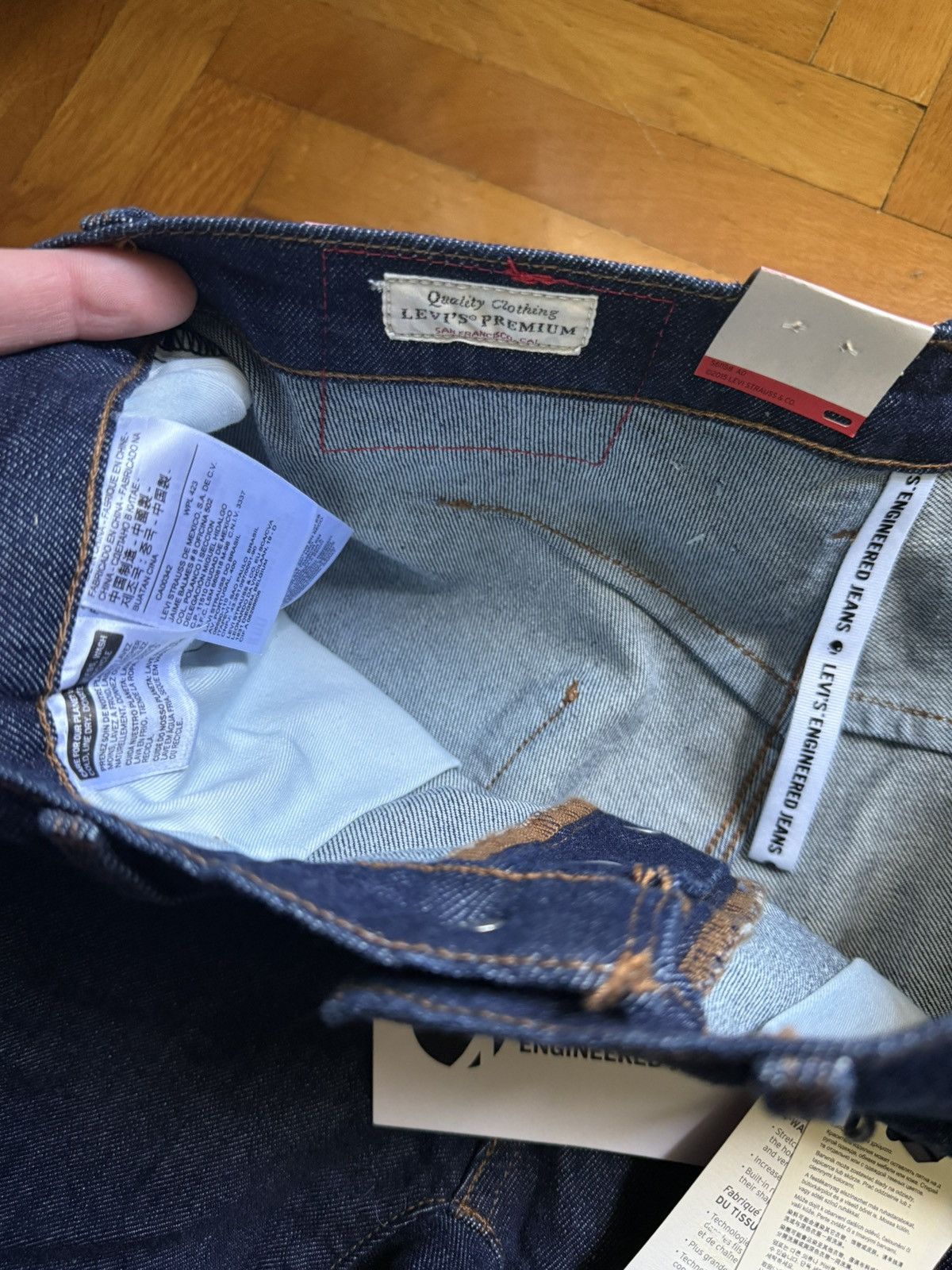 Levi's Levi’s Engineered Raw Japanese style denim loose tapered Size US 30 / EU 46 - 5 Thumbnail
