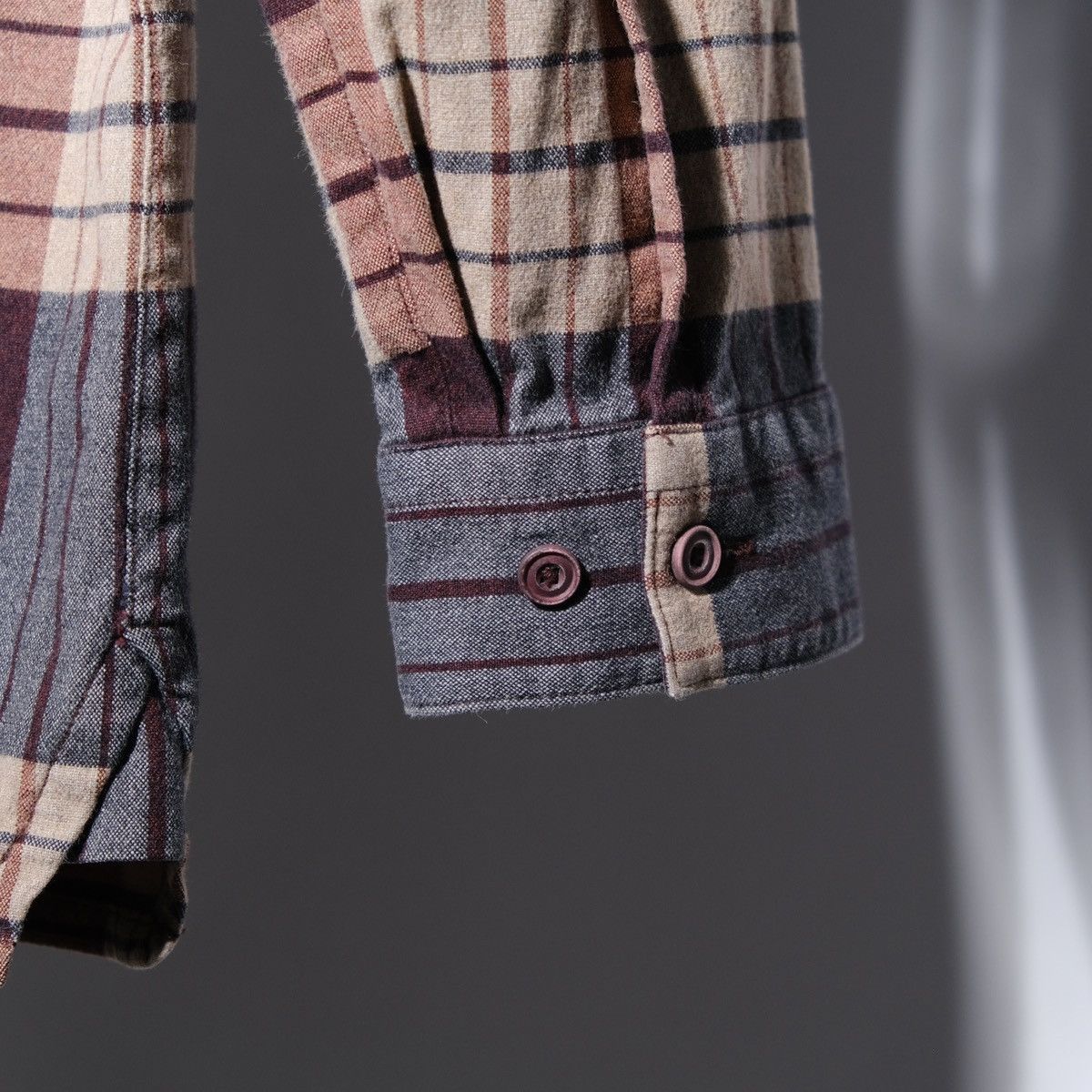 Helmut Lang Helmut Lang Gradient Plaid Shirt Size US M / EU 48-50 / 2 - 5 Thumbnail