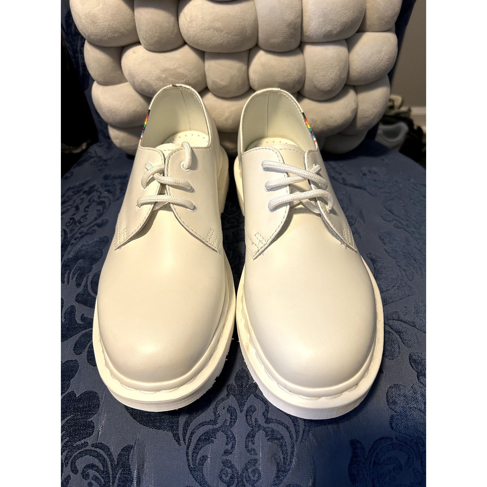 Dr. Martens Dr Martens Pride Rainbow Nurse White Oxford size 8/EU 39 Size US 8 / IT 38 - 3 Thumbnail