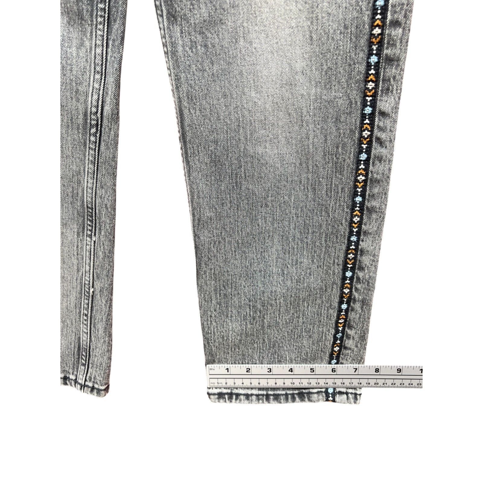 Arizona Jean Co. Arizona - Juniors Women's Vintage Highest Rise Straight Leg Size 25" / US 0 / IT 36 - 9 Thumbnail