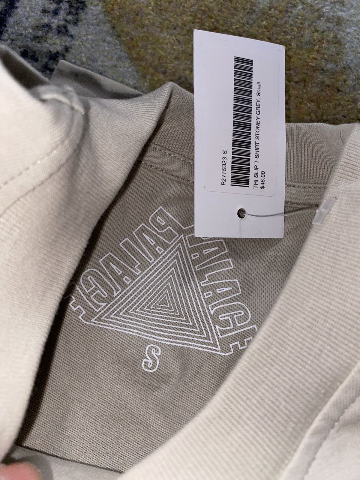 Palace Palace Tri Slip T-Shirt Stoney Grey Size US S / EU 44-46 / 1 - 4 Thumbnail