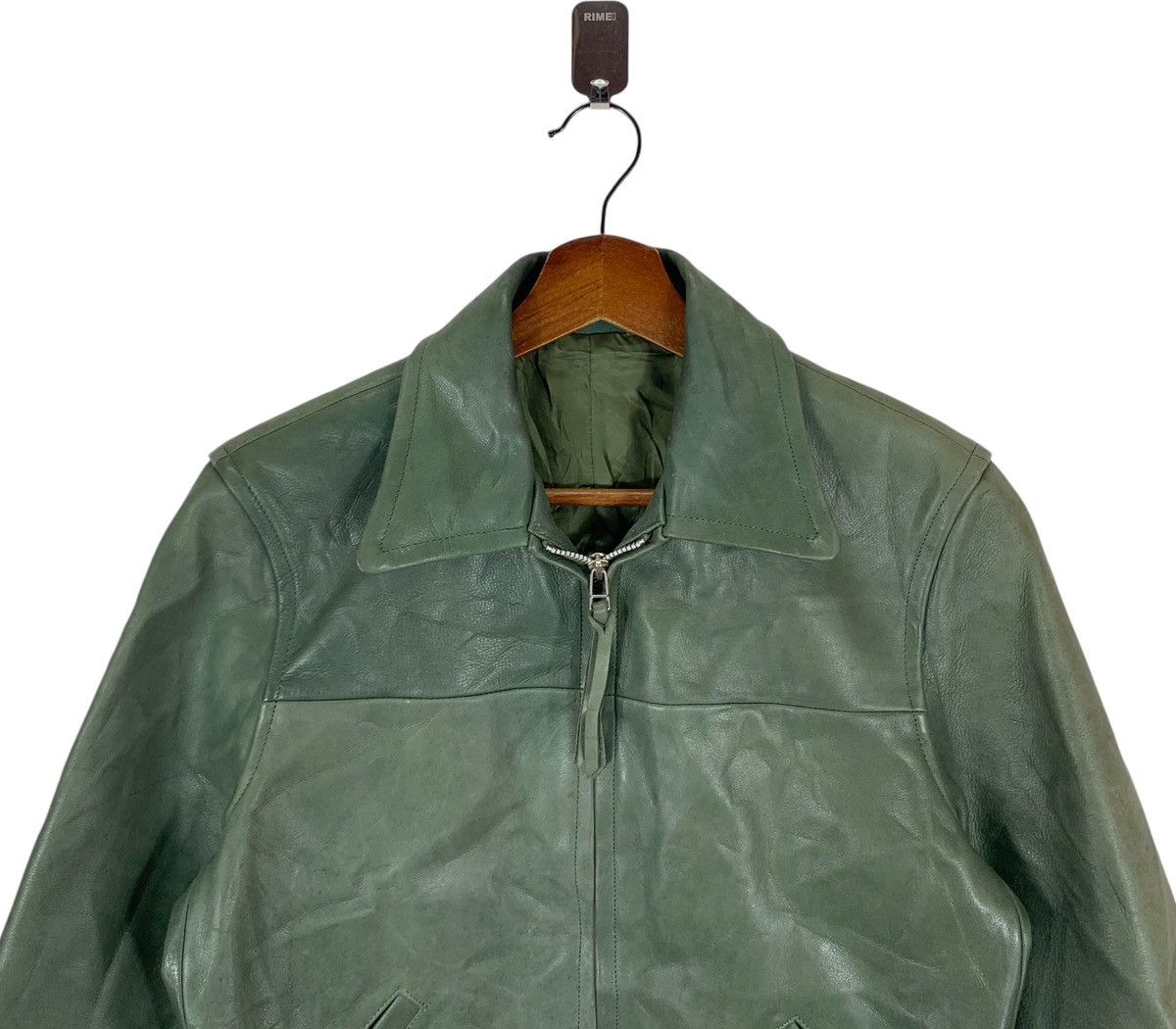Genuine Leather ⚡️⚡️ VINTAGE JIPIJAPA JAPANESE BRAND LEATHER BIKER JACKET Size US S / EU 44-46 / 1 - 4 Thumbnail