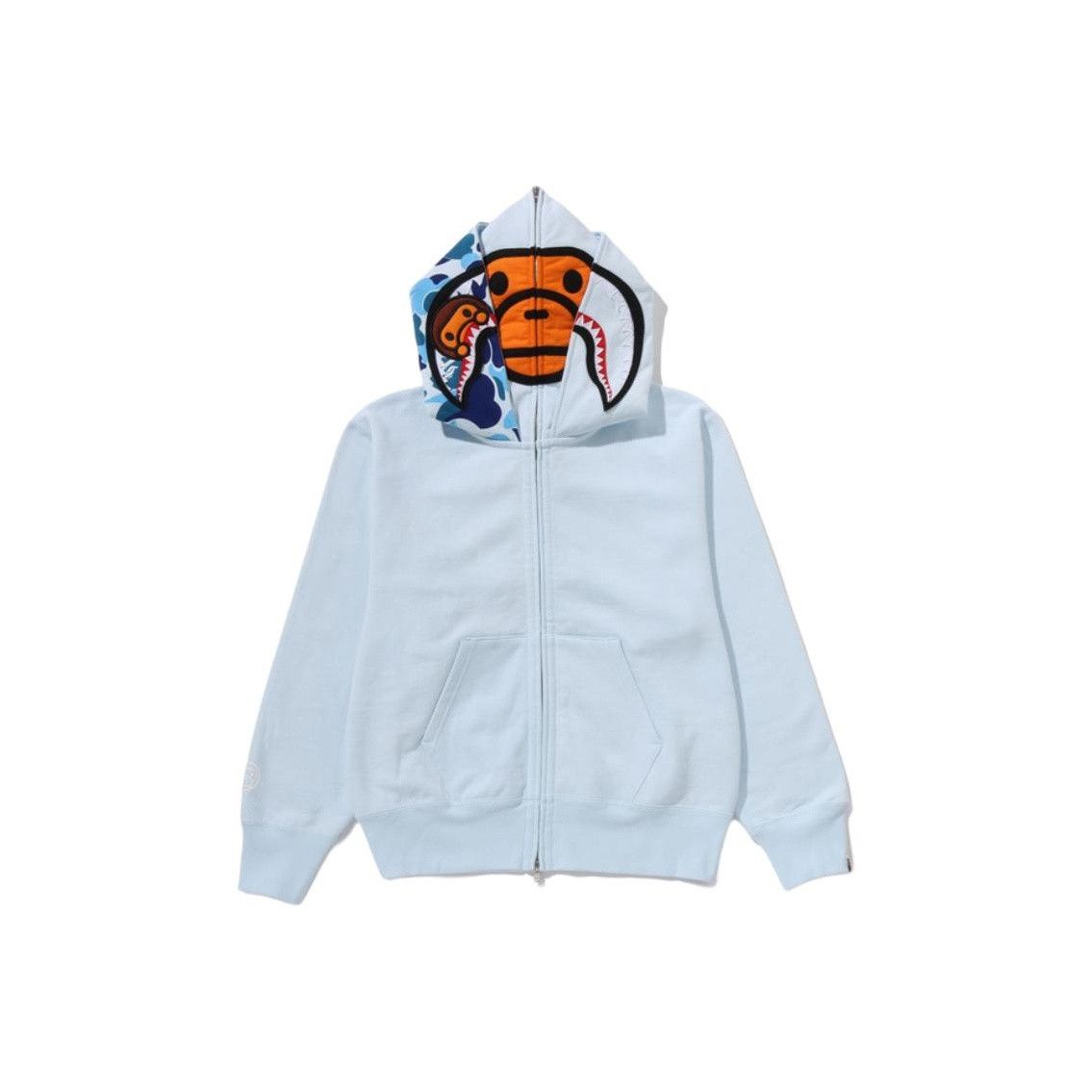 Bape A BATHING APE ABC Milo Shark Full Zip Hoodie Size S Size US S / EU 44-46 / 1 - 1 Thumbnail