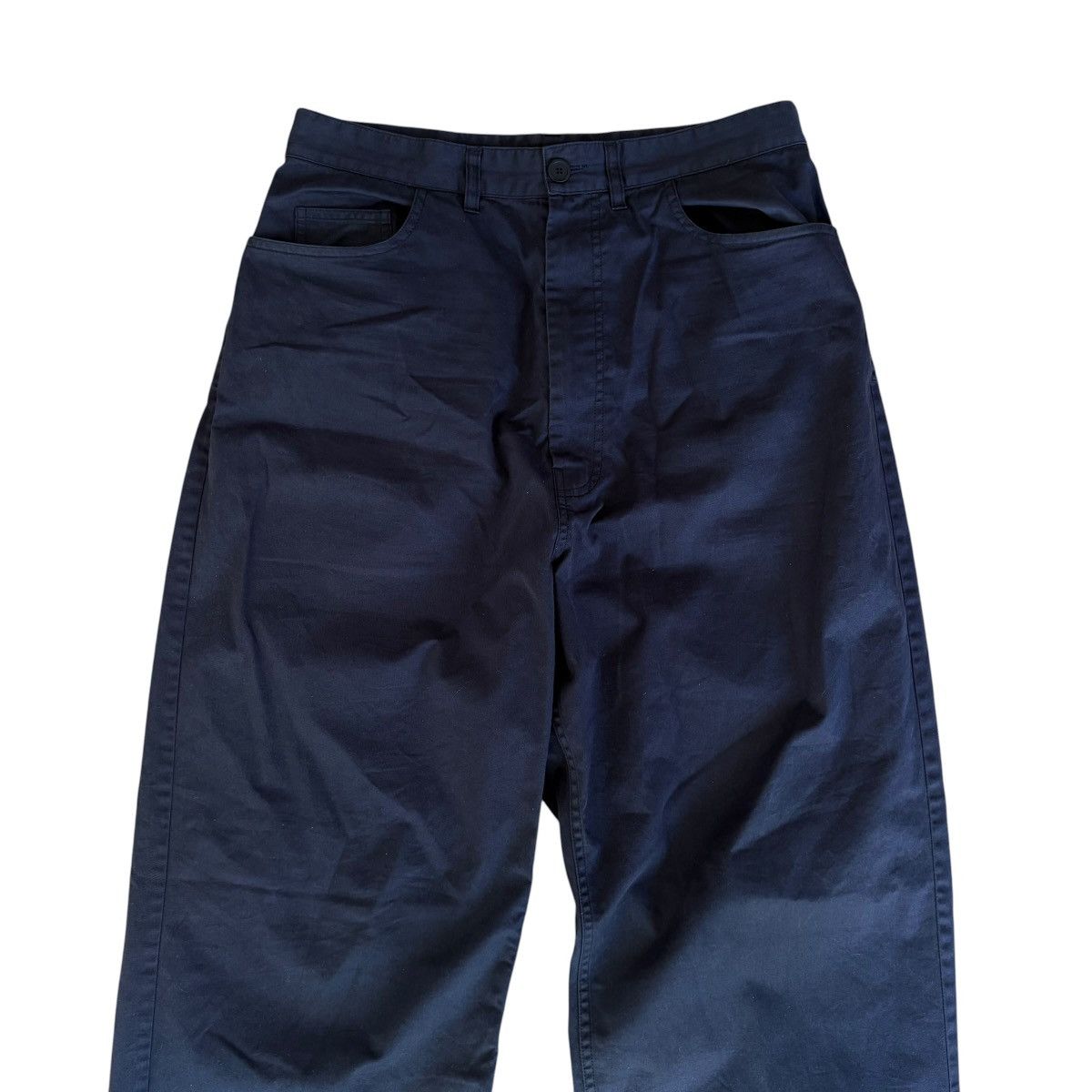 Balenciaga Balenciaga Oversized Navy Work Pants Size US 30 / EU 46 - 2 Thumbnail