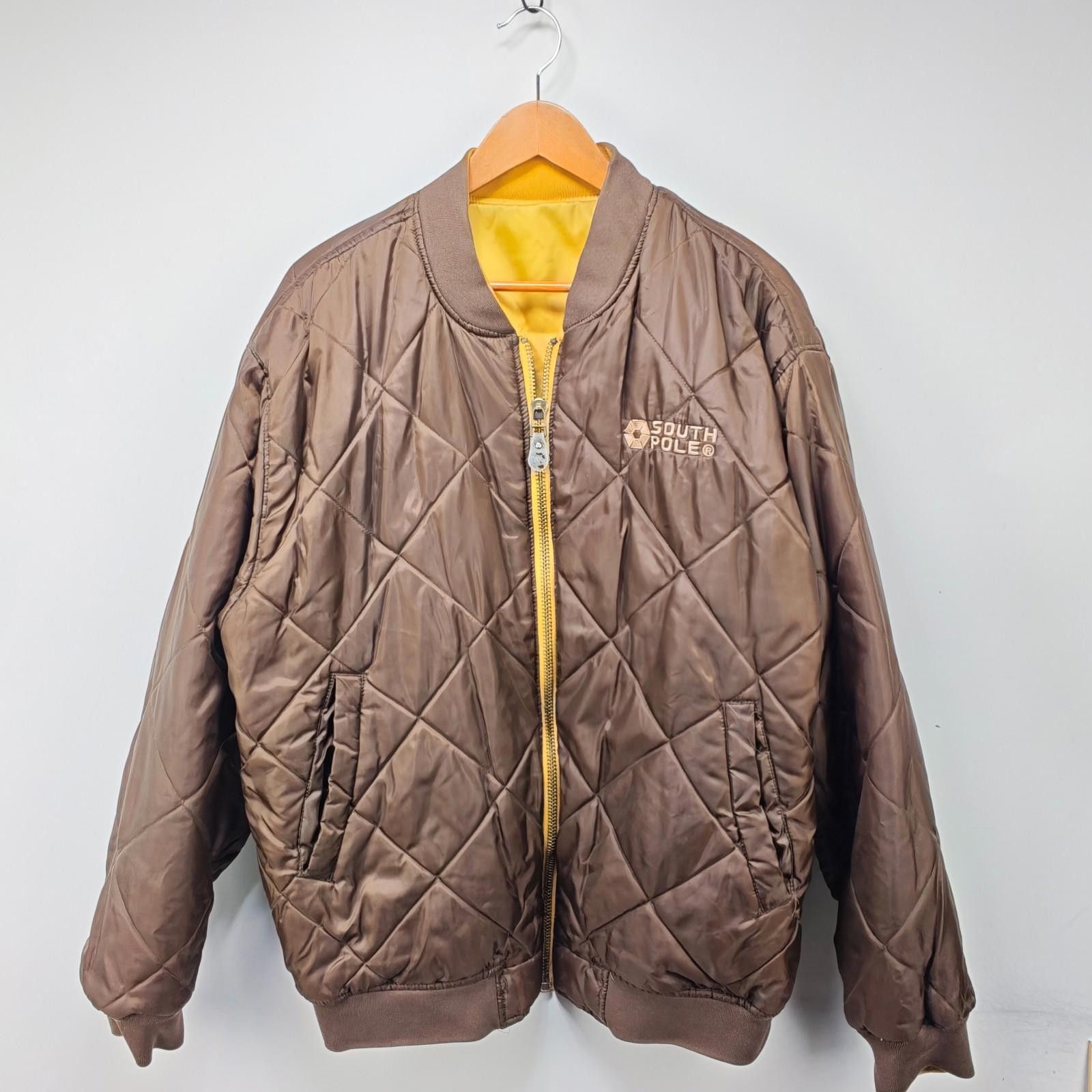 Southpole Vintage SouthPole Puffer Flight Jacket 2XL Size US S / EU 44-46 / 1 - 1 Thumbnail