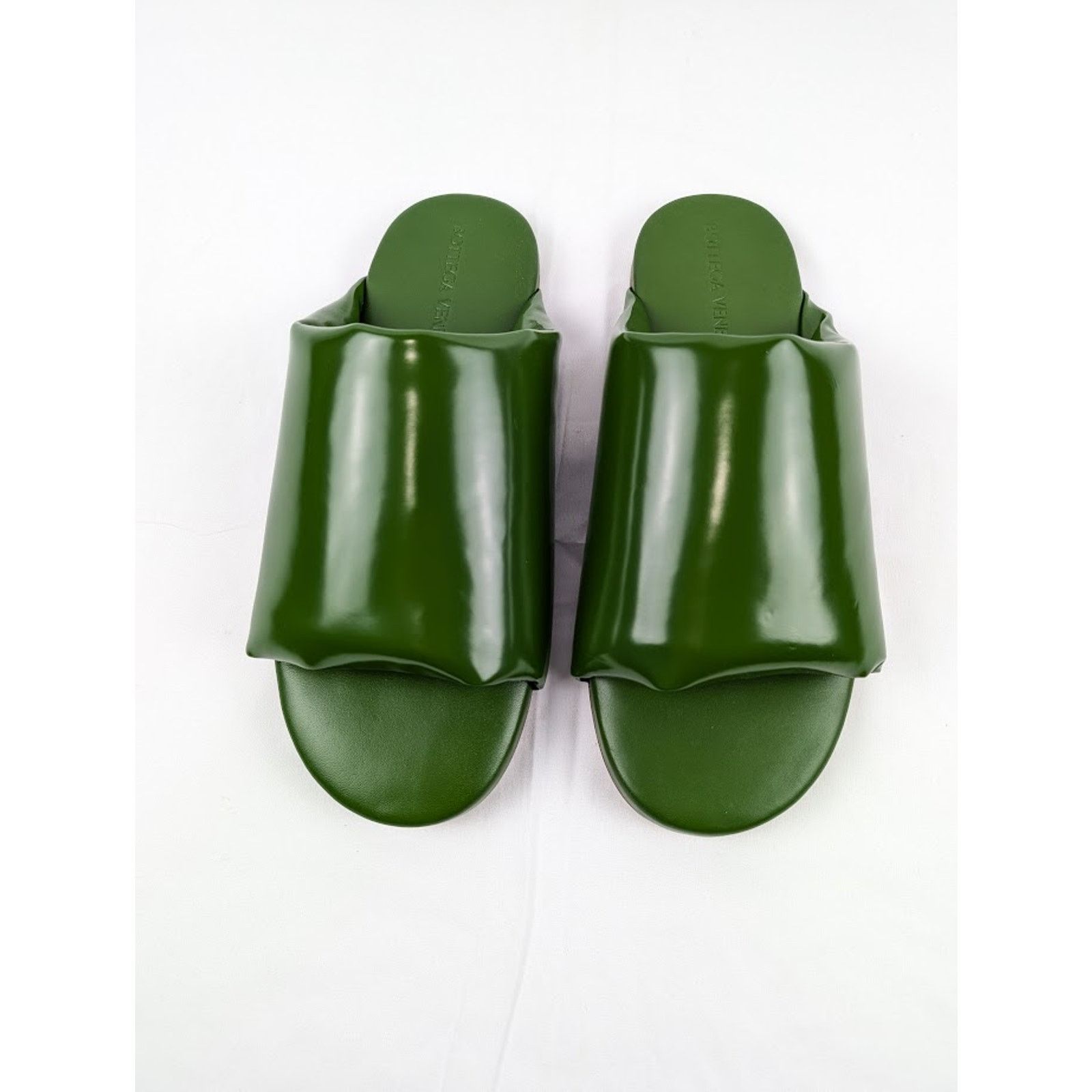 Bottega Veneta o1rshd1 Sandal Leather Latex in Jalapeno Size US 12 / EU 45 - 15 Thumbnail