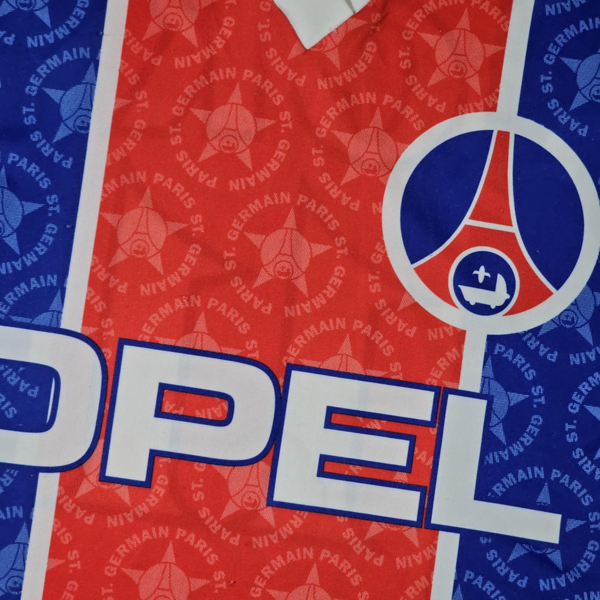 Vintage PSG Vintage 90s Patrice Loko Fan Soccer Jersey Size US XL / EU 56 / 4 - 4 Thumbnail