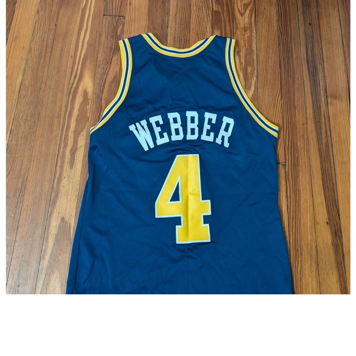 Champion Champion VTG Chris Weber Mens 40 Golden State Warriors Size US L / EU 52-54 / 3 - 5 Thumbnail