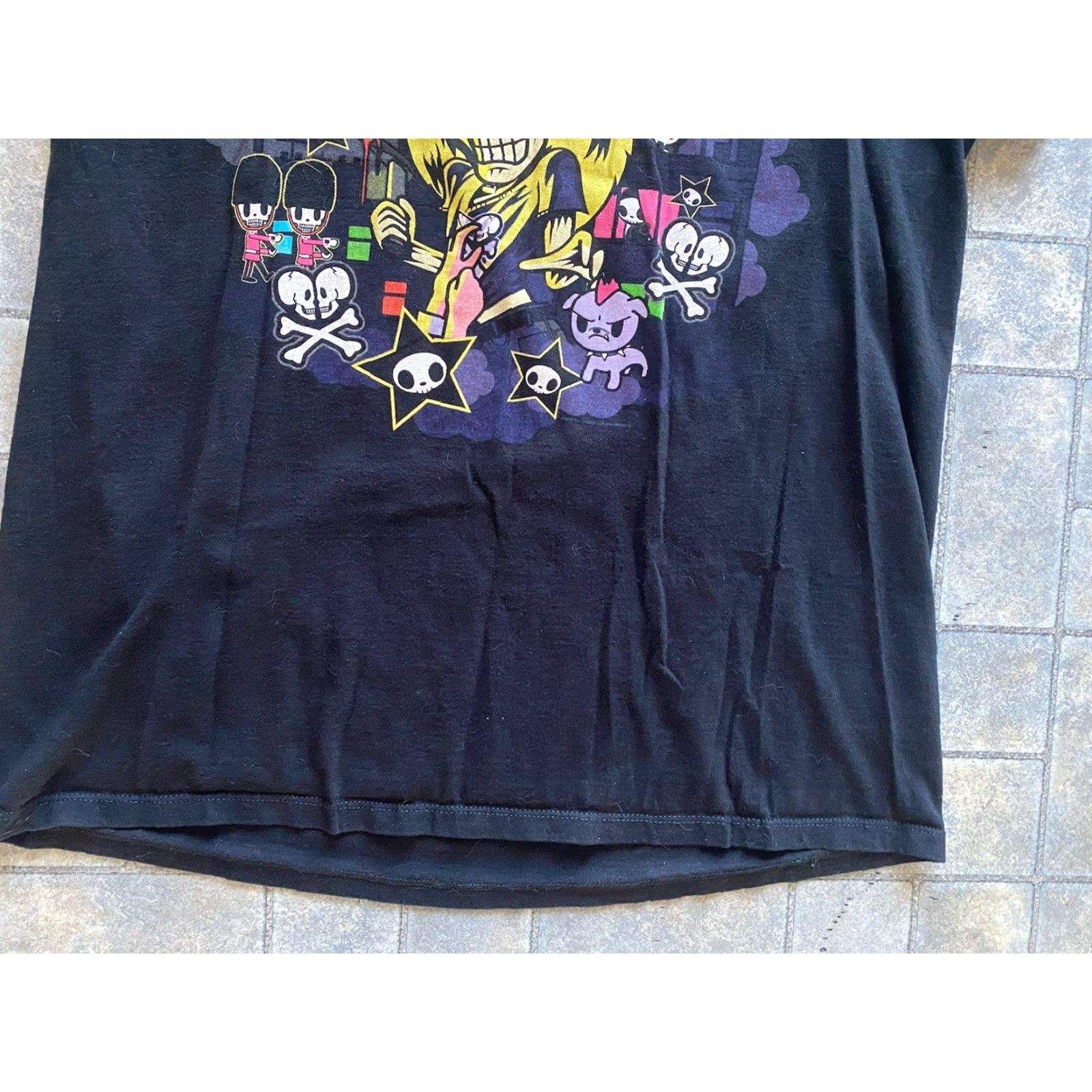 tokidoki Tokidoki Iron Maiden Women’s T Shirt XL Black 2017 Size XL / US 12-14 / IT 48-50 - 2 Thumbnail