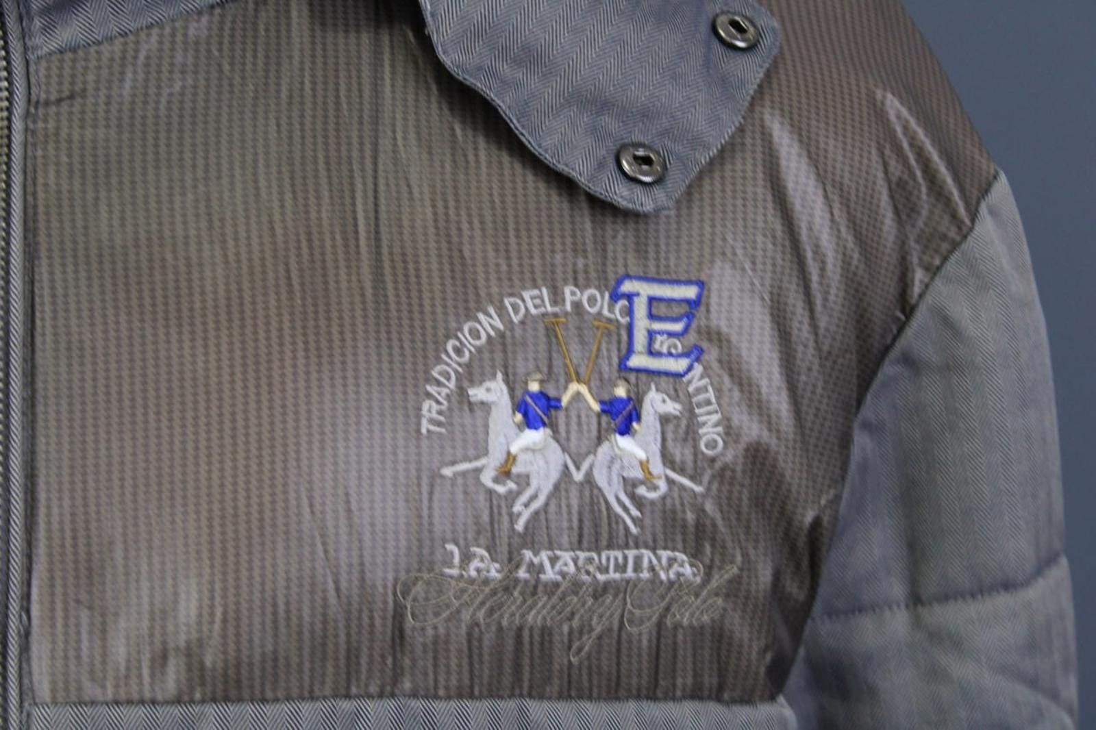 La Martina La Martina Argentina Puffer Hooded Gray Jacket Size XXXL Size US XXL / EU 58 / 5 - 3 Thumbnail