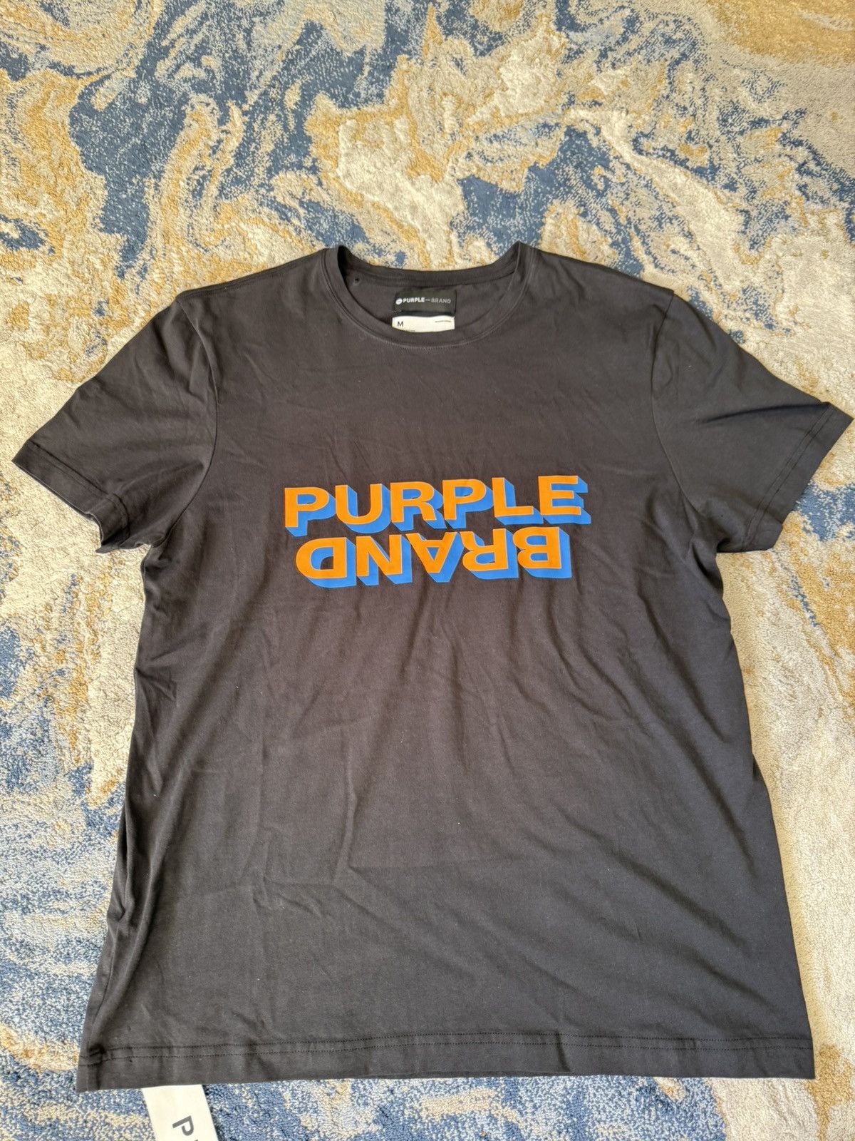 Purple brand woodmark tee