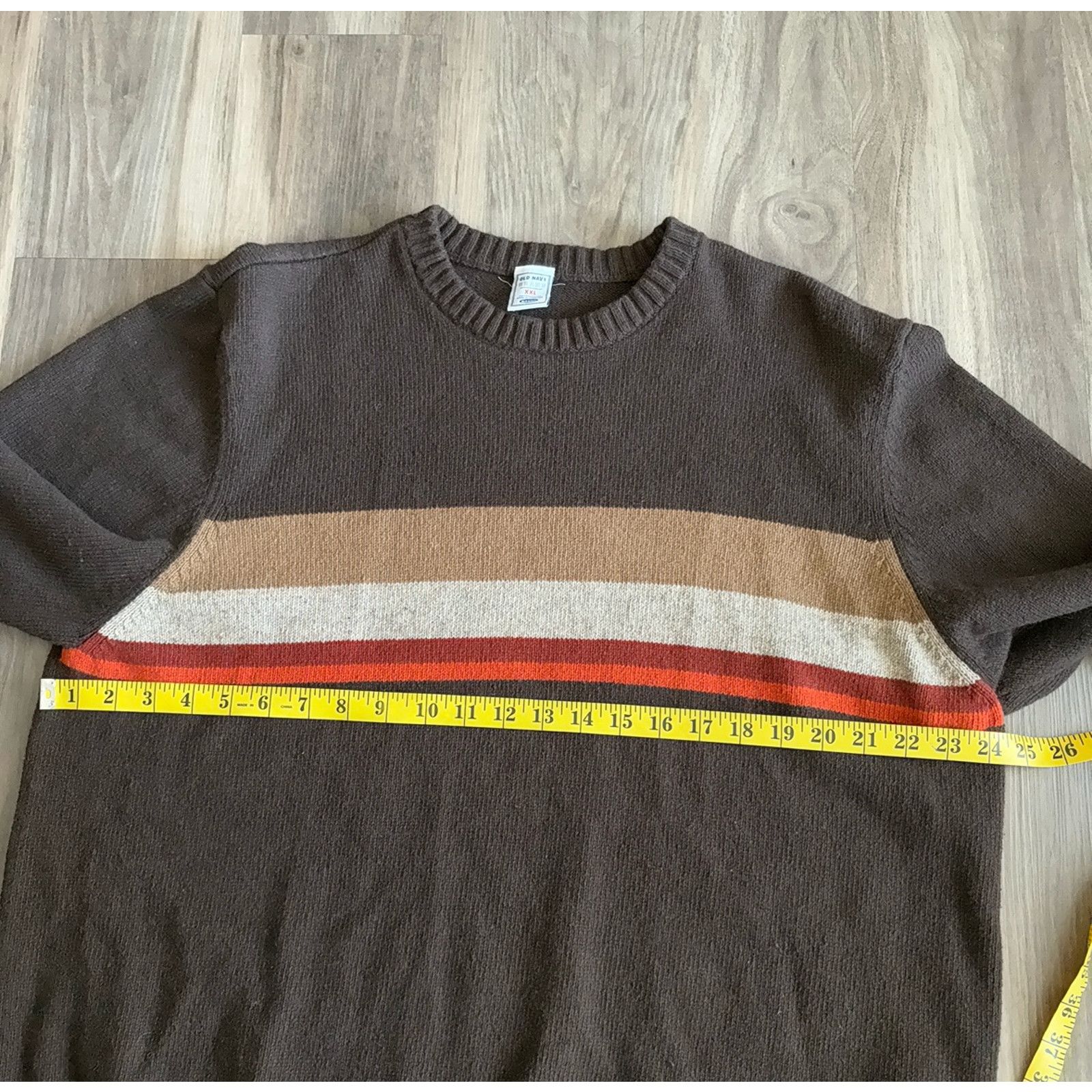 Vintage Vintage Striped Sweater Men's Size XL Y2K Brown Snowboarding Size US XL / EU 56 / 4 - 5 Thumbnail