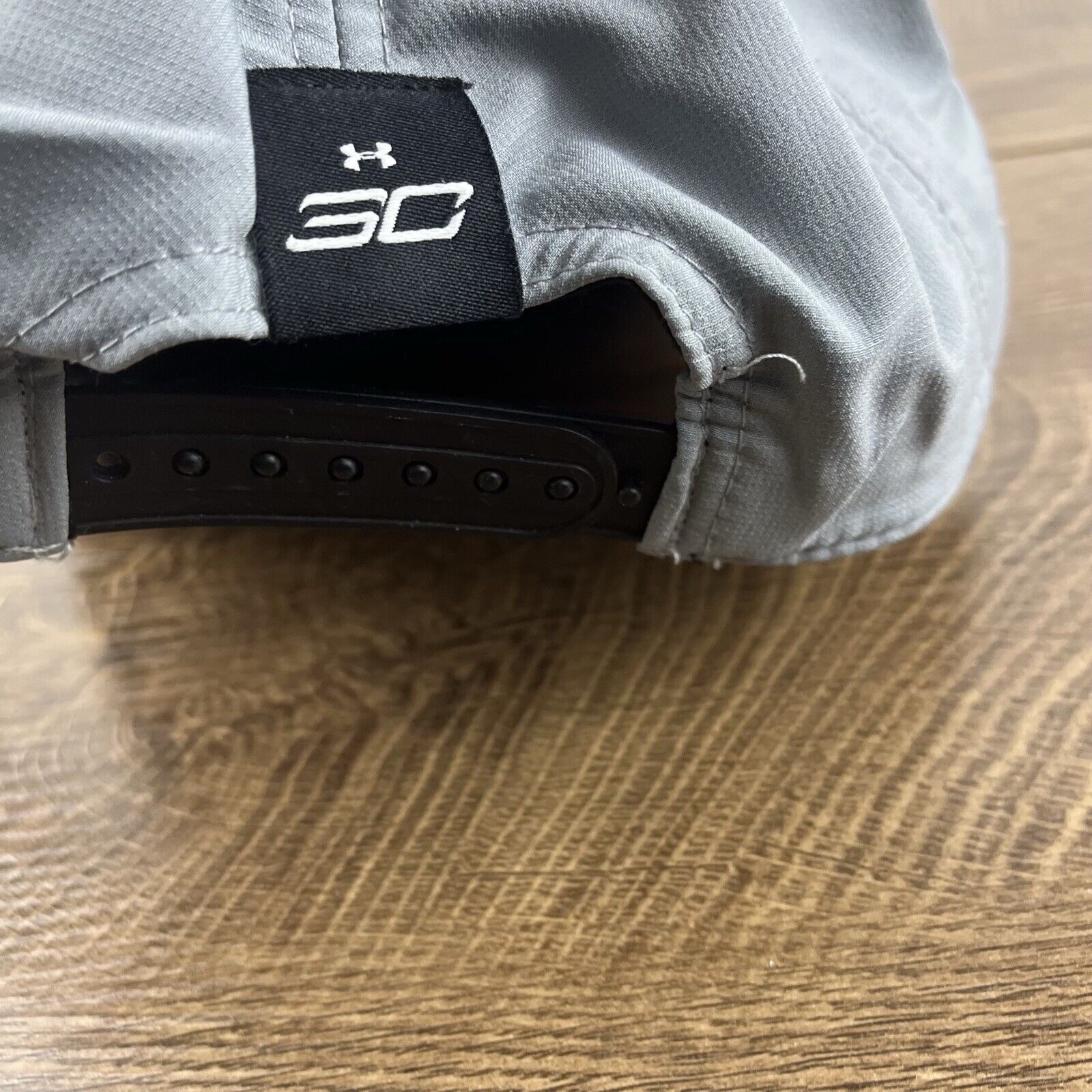 Under Armour Steph Curry Snapback Hat Under Amour Gray Adjustable Hat Adu Size ONE SIZE - 10 Thumbnail