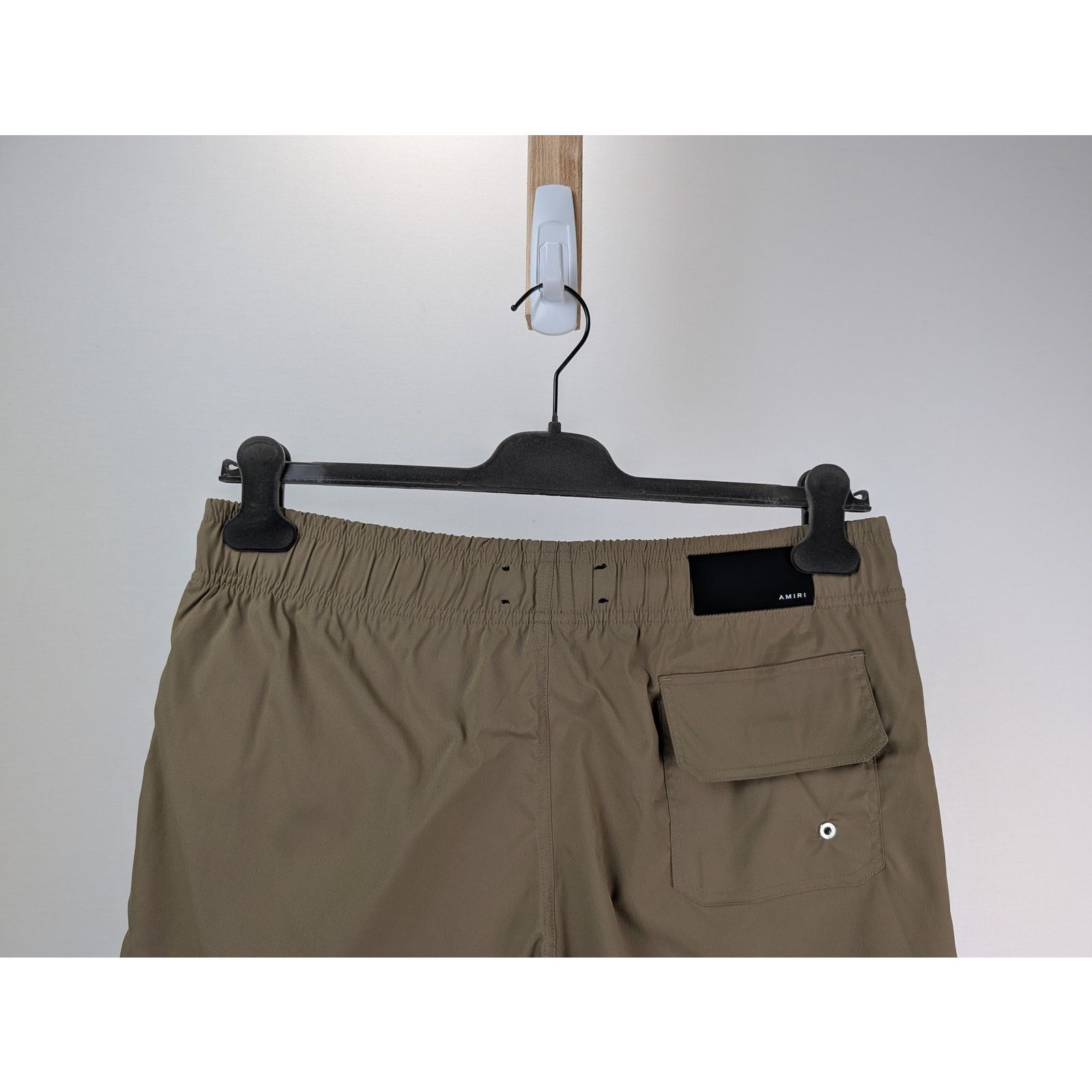 Amiri o1rshd1 Core Logo Swim Trunks Shorts in Tan Size US 32 / EU 48 - 7 Thumbnail