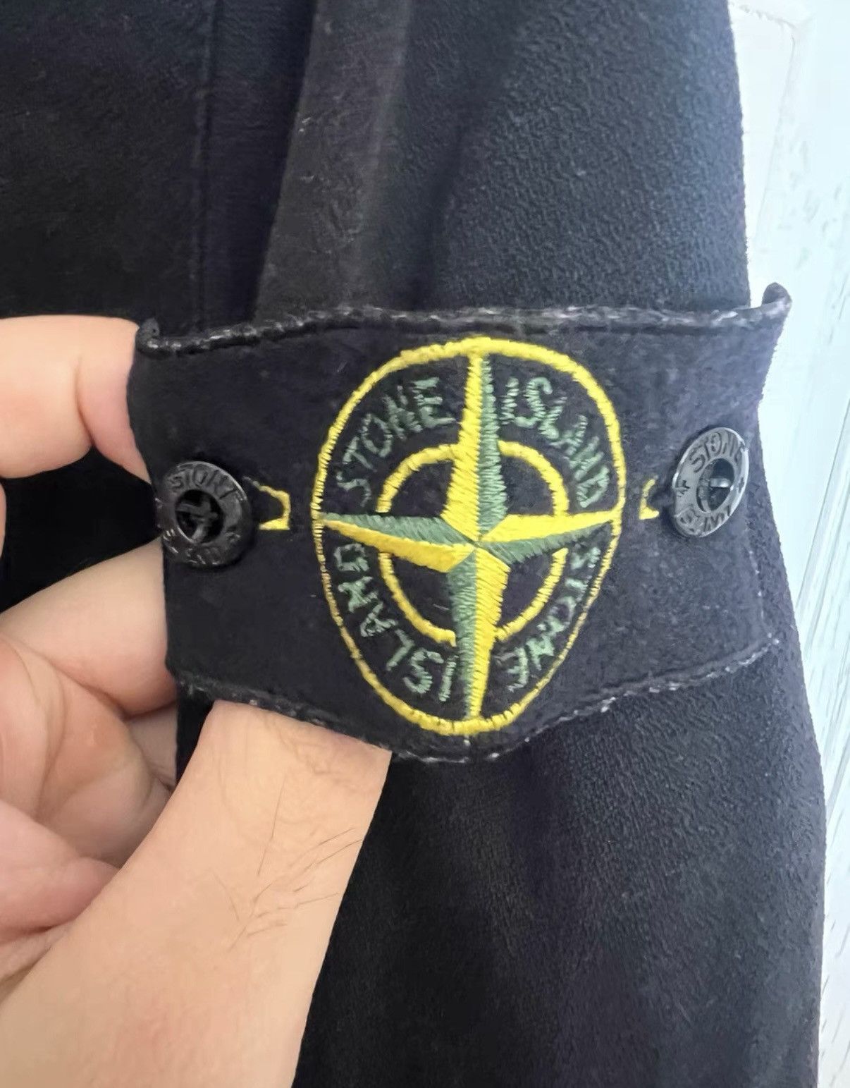 Stone Island Stone Island Recycled Cotton Single Pocket Lapel Jacket Size US M / EU 48-50 / 2 - 5 Thumbnail