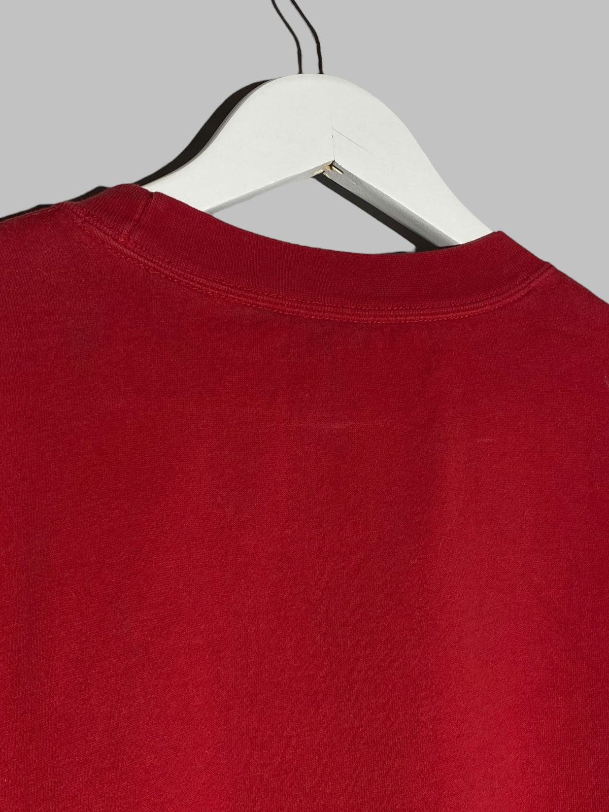 eS 🔥 ÉS SKATEBOARD RED CREWNECK SWEATSHIRT 90s STREET VIBES Size US M / EU 48-50 / 2 - 11 Thumbnail