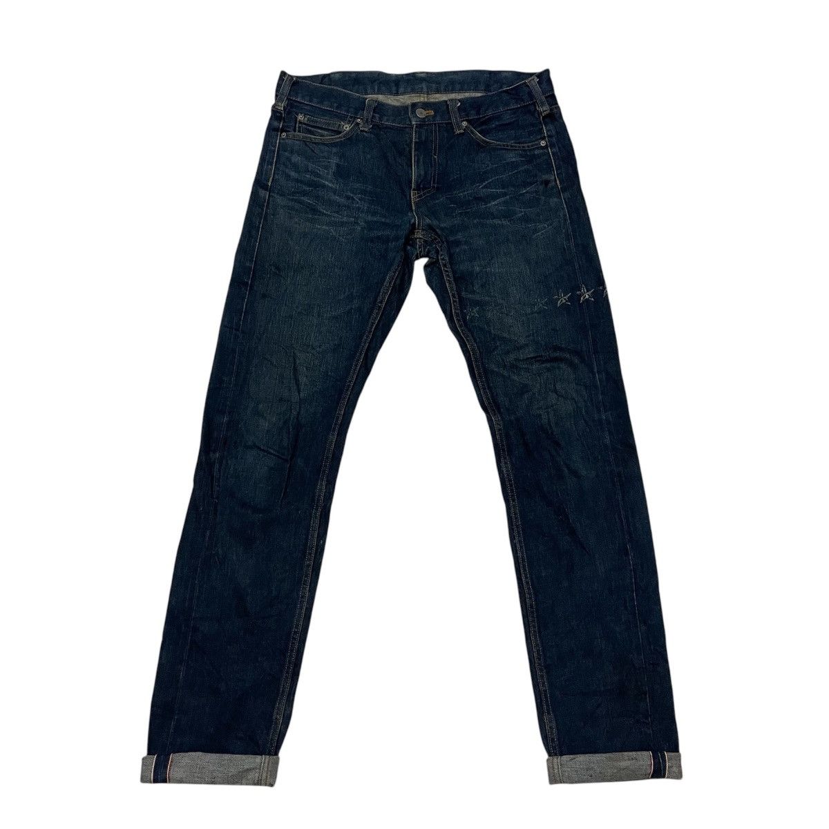 Boycott × Japanese Brand × Vintage Vintage Boycott "Stars" Selvedge Denim Size US 34 / EU 50 - 1 Thumbnail