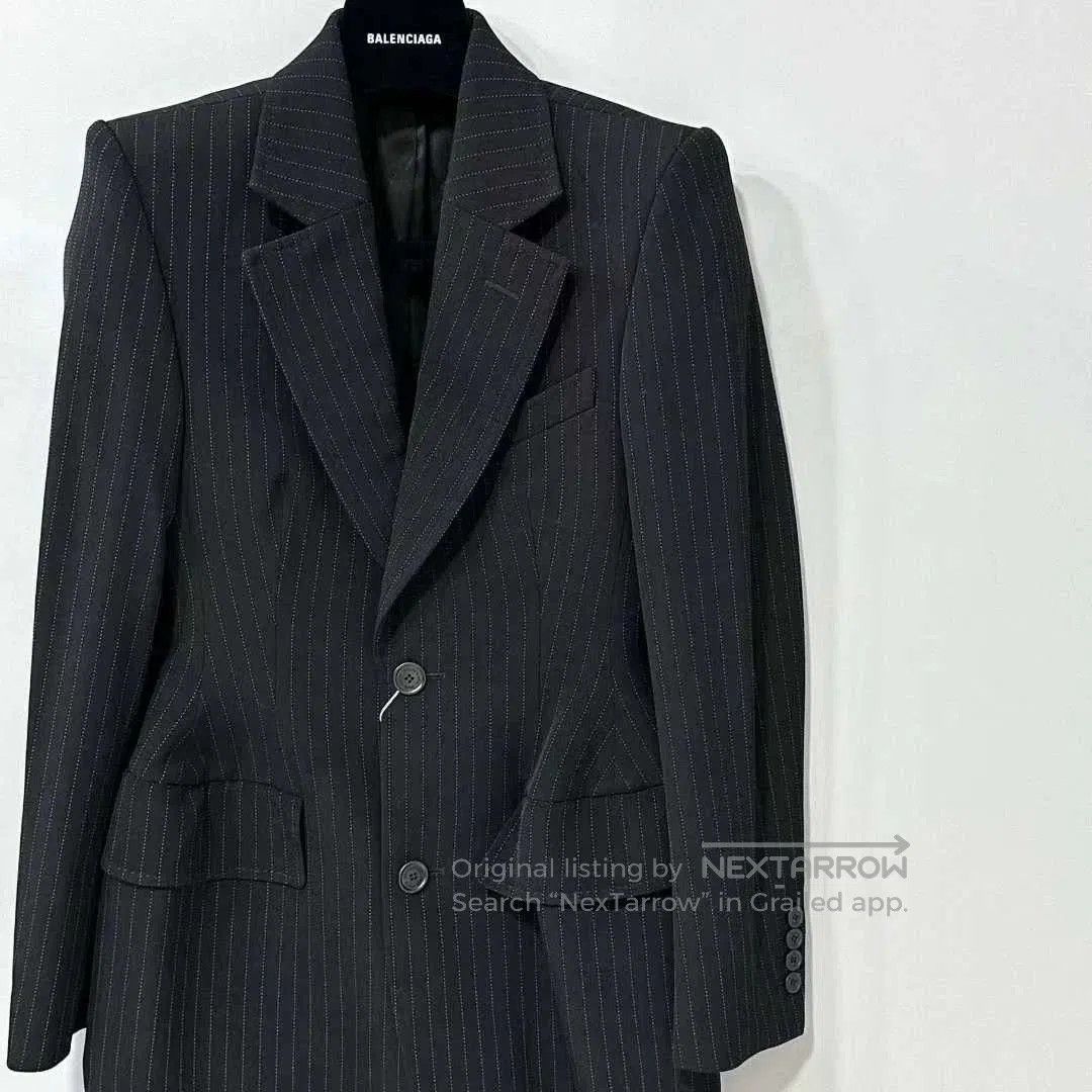 Balenciaga Balenciaga SS23 Striped Blazer. Size US XS / EU 42 / 0 - 2 Thumbnail