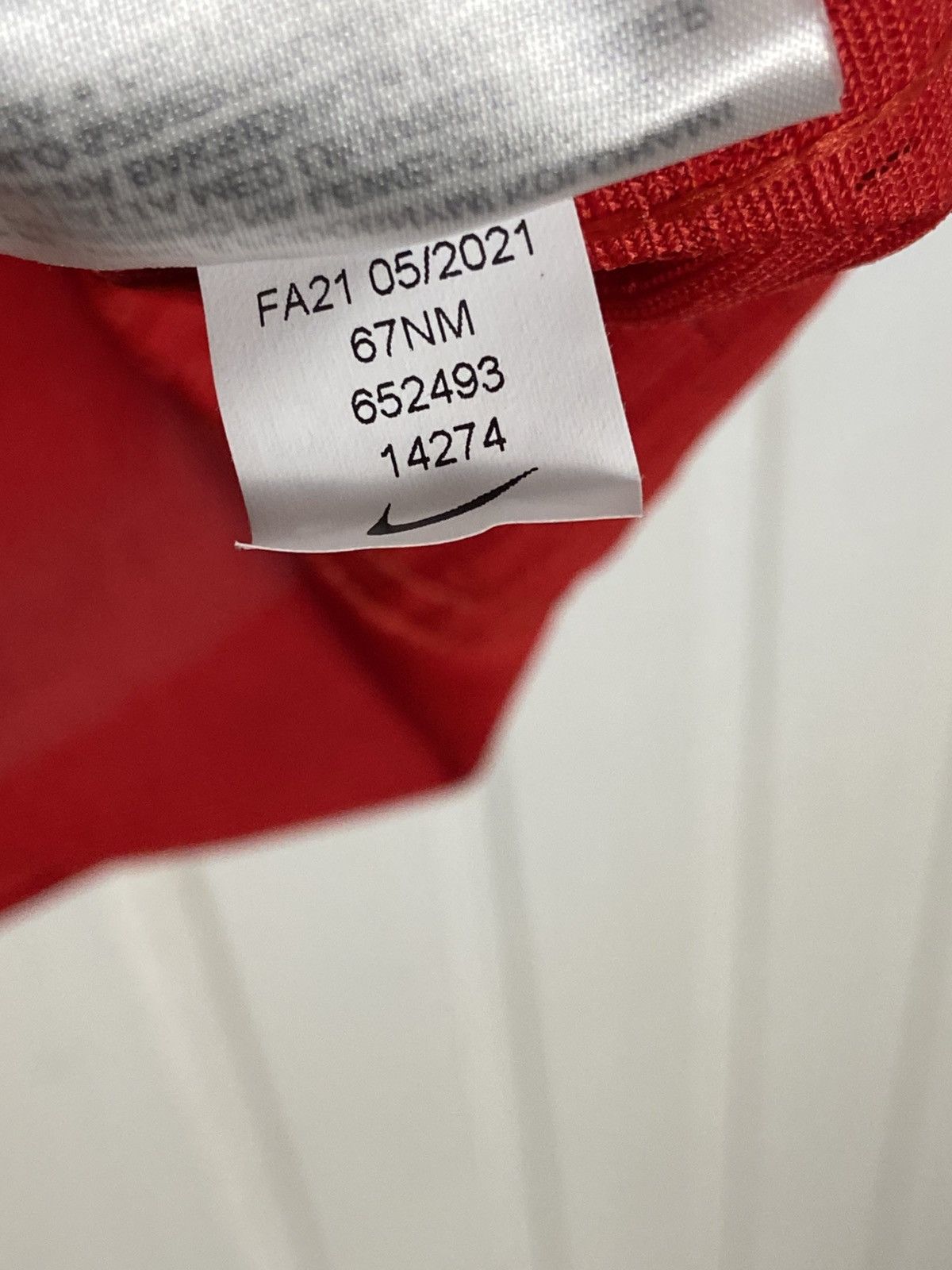 Nike New New England Patriots NFL Jersey Red Authentic Newton S Size US S / EU 44-46 / 1 - 7 Thumbnail