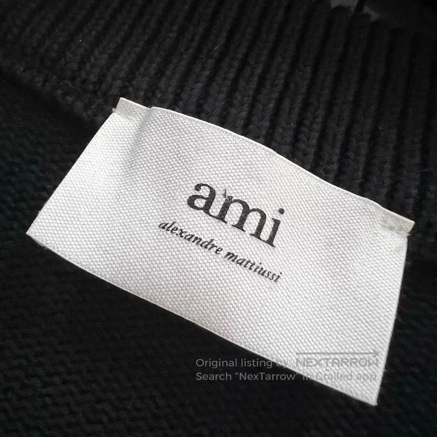 AMI ami classic heart knit sweater. Size M / US 6-8 / IT 42-44 - 2 Thumbnail