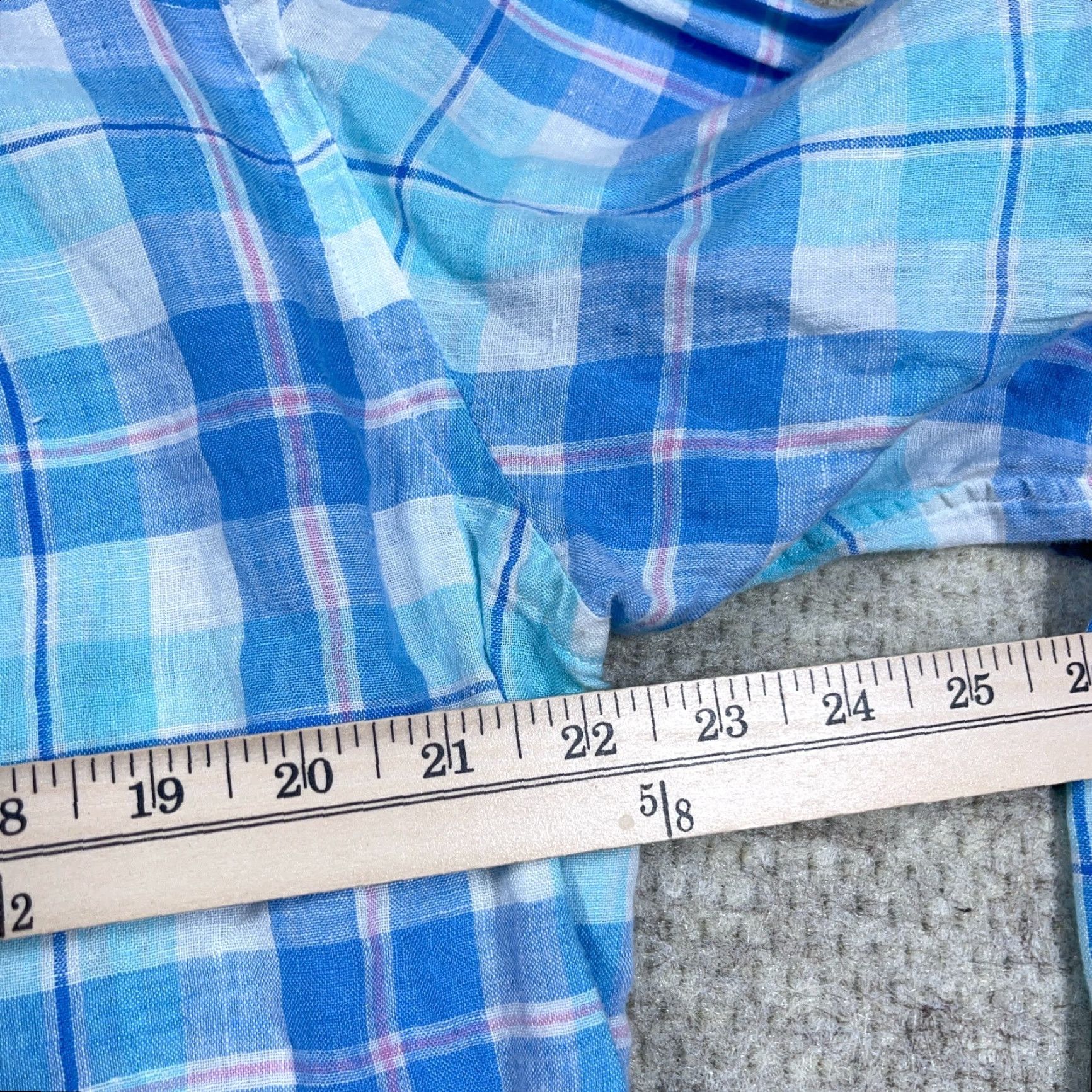 Vineyard Vines Vineyard Vines Shirt Men Large Blue Plaid Tucker Button Up Size US L / EU 52-54 / 3 - 7 Thumbnail