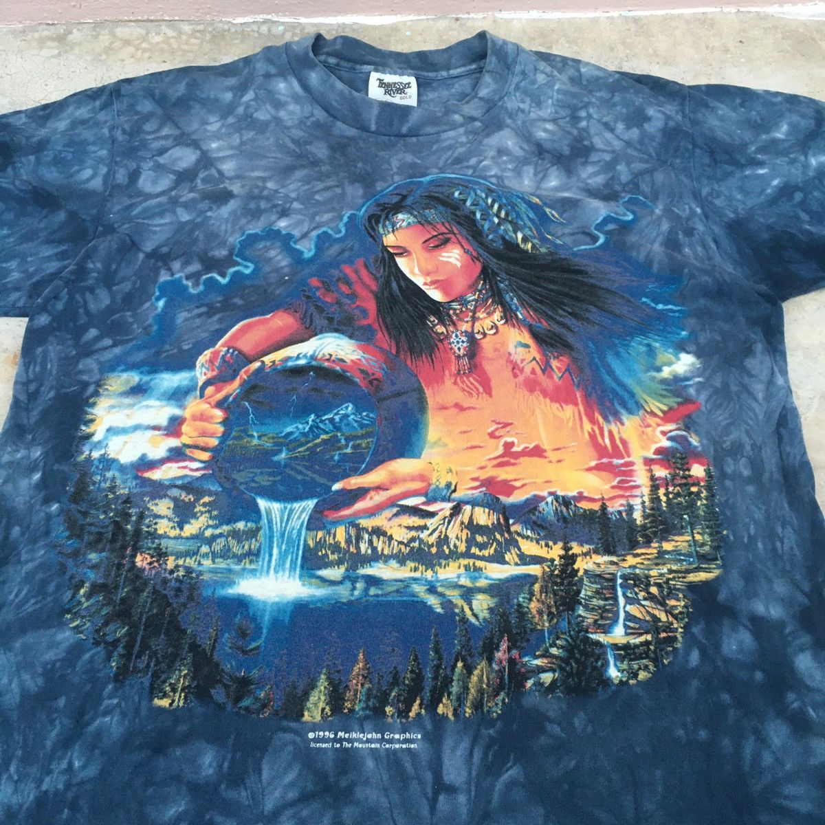 The Mountain Vintage 1996 The Mountain Graphics Tee Size US L / EU 52-54 / 3 - 1 Thumbnail