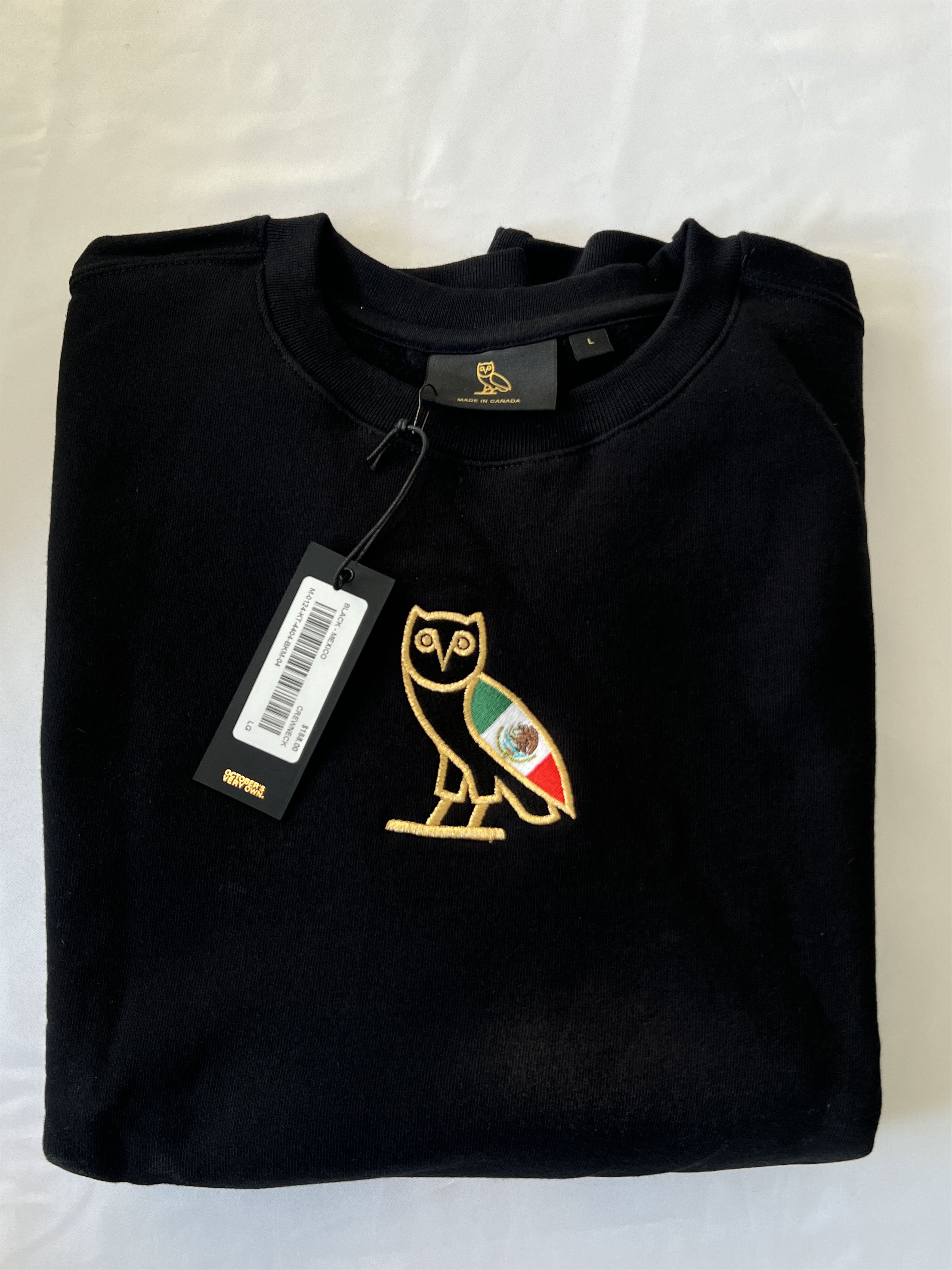 Drake OVO MEXICO MINI OG OWL CREWNECK 2024 BRAND NEW IN HAND Size US L / EU 52-54 / 3 - 1 Thumbnail