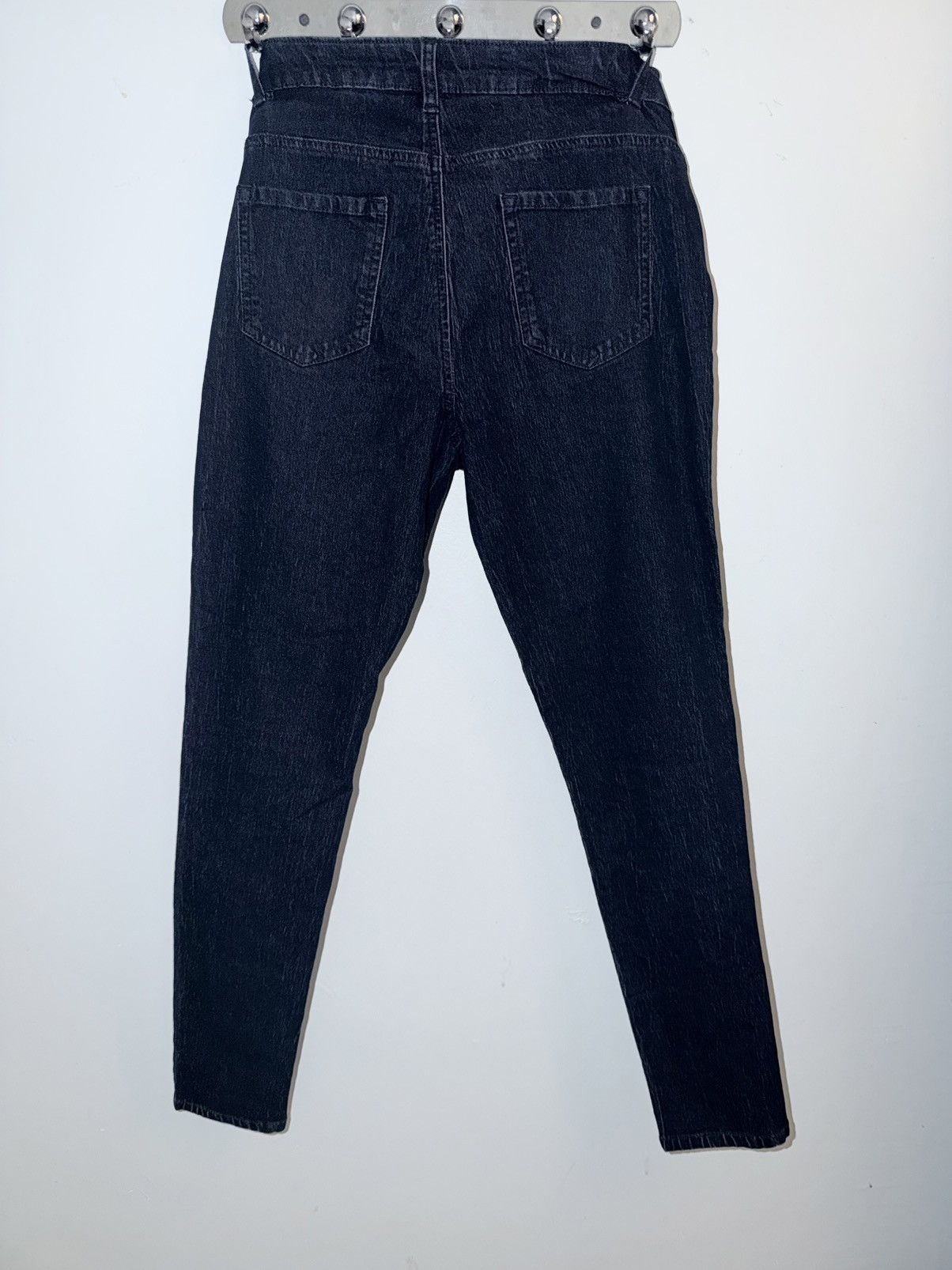 NVY Navy & Navy Dark Wash Skinny Jeans Size L Size 30" / US 8 / IT 44 - 6 Thumbnail