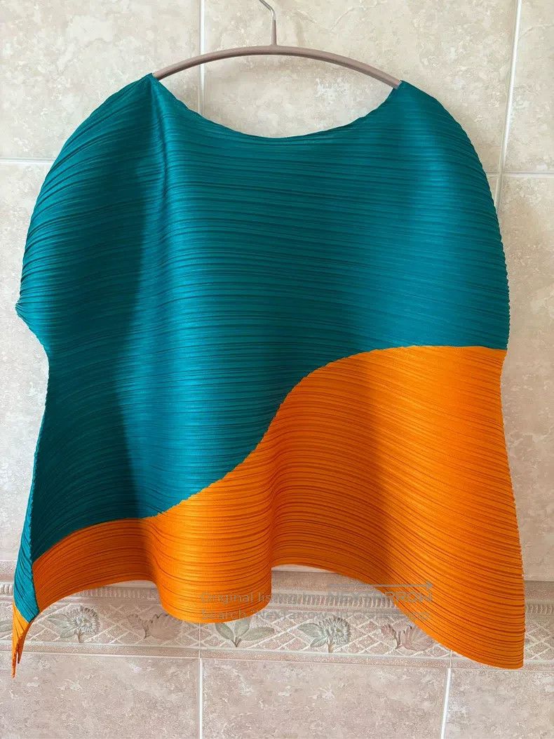 Issey Miyake Issey Miyake Color Block Constant Stripe Top Size L / US 10 / IT 46 - 1 Thumbnail