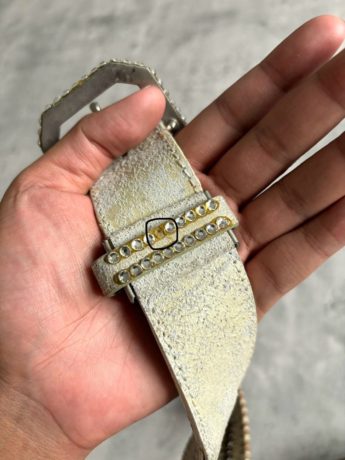 If Six Was Nine Leather Good Design Chain Belt 🐦 Size ONE SIZE - 13 Thumbnail