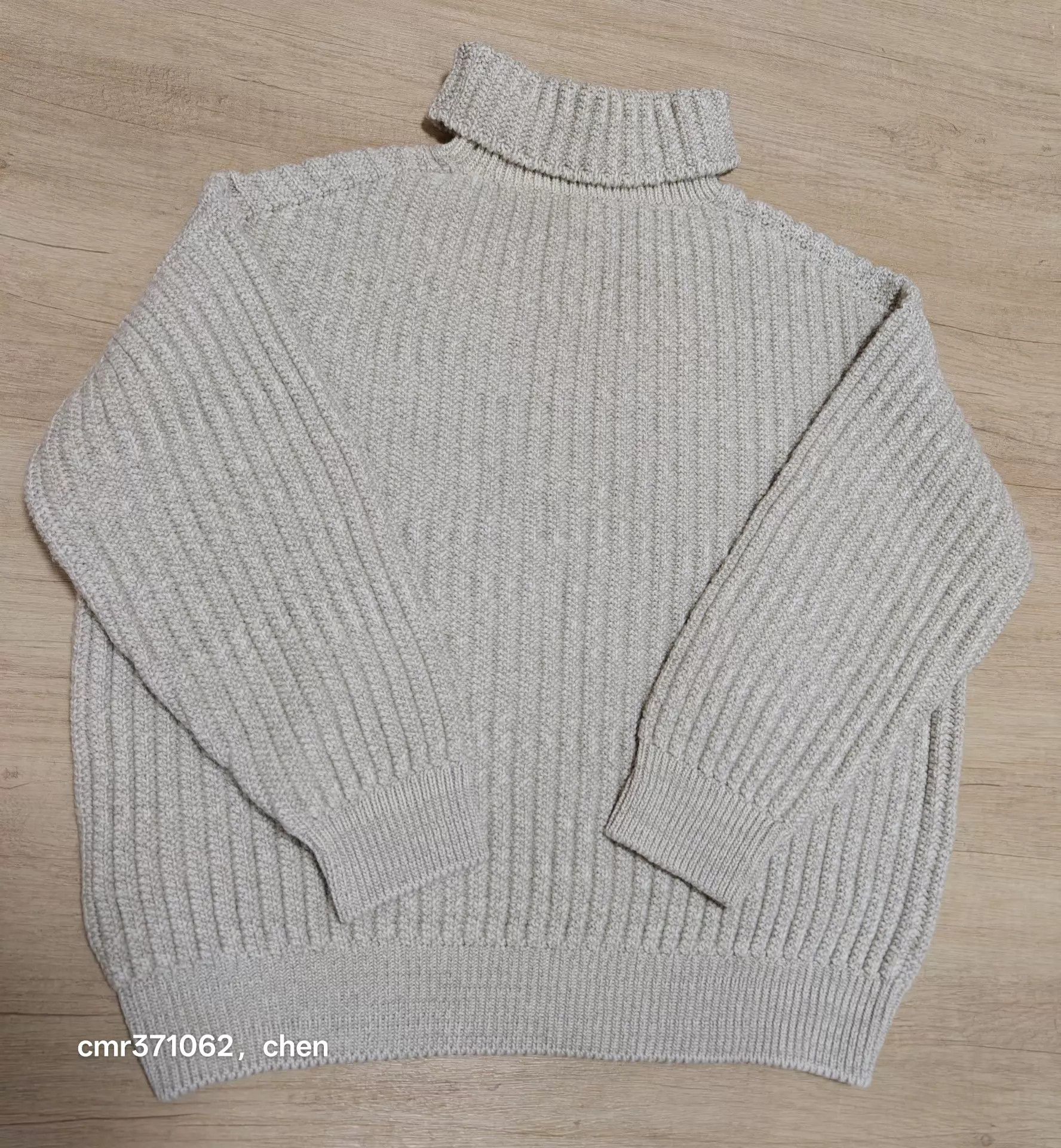 Visvim visvim 21aw amplus t-neck knit ivory 2 wool-linen handknit Size US M / EU 48-50 / 2 - 5 Thumbnail
