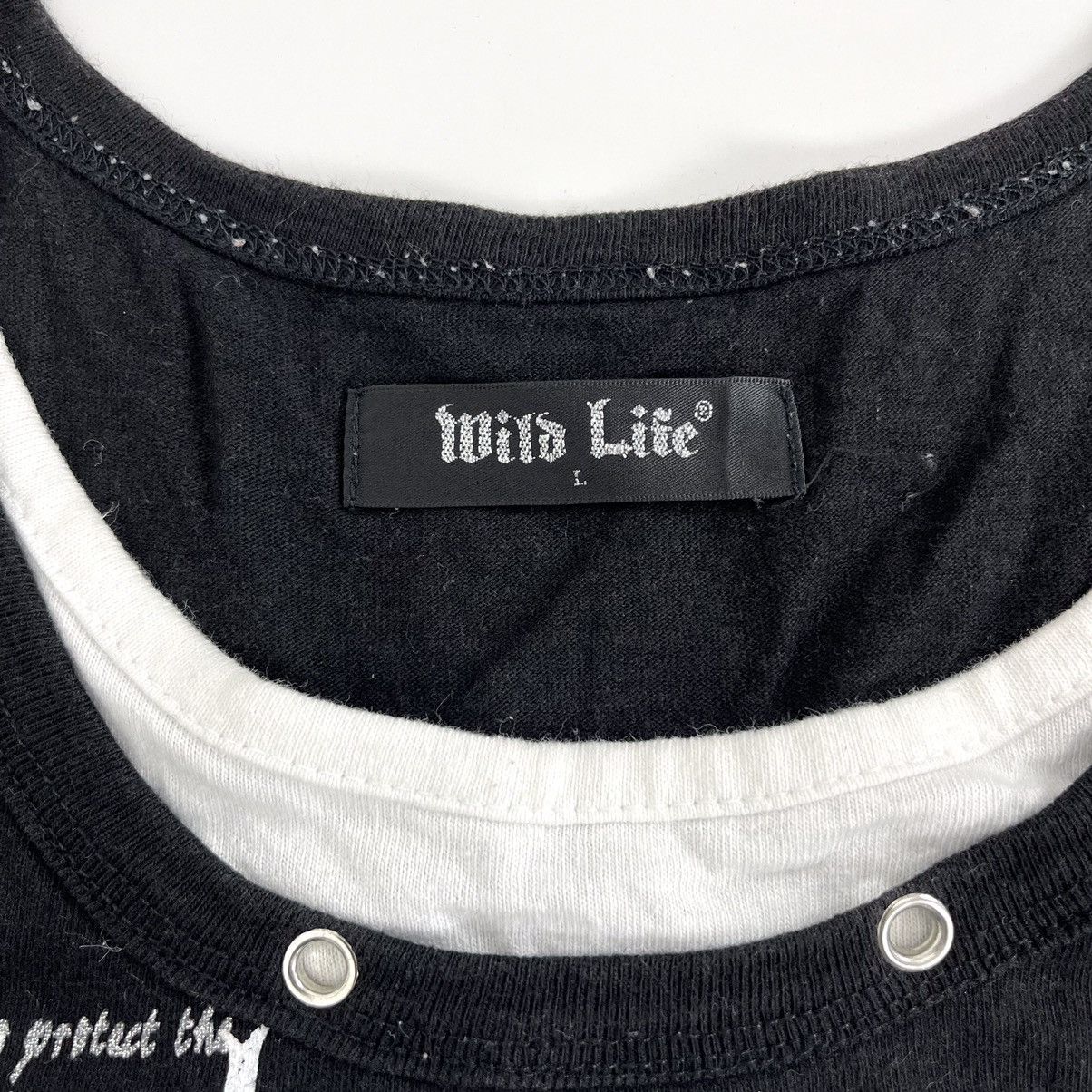 Seditionaries Wild Life Poem Double Layers Punk Goa Ifsixwasnine Tank Top Size US L / EU 52-54 / 3 - 9 Thumbnail