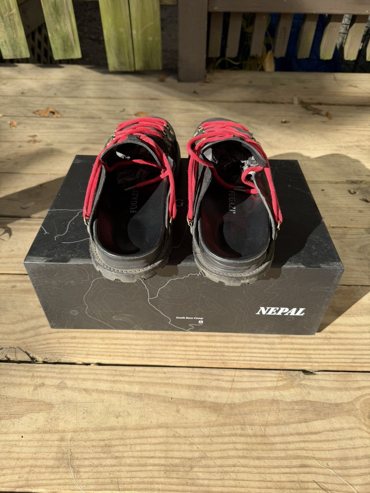 Fugazi Fugazi Tibet Original Black/Red M13 Size US 13 / EU 46 - 3 Thumbnail