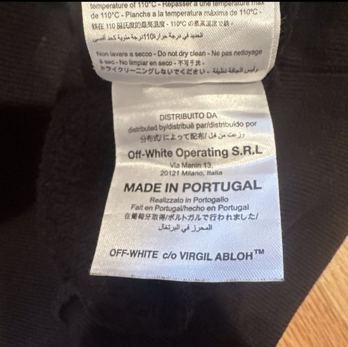 Off-White × Virgil Abloh OffWhite Virgil Abloh FW16 “I Only Smoke When I Drink”Hoodie Size US M / EU 48-50 / 2 - 10 Thumbnail