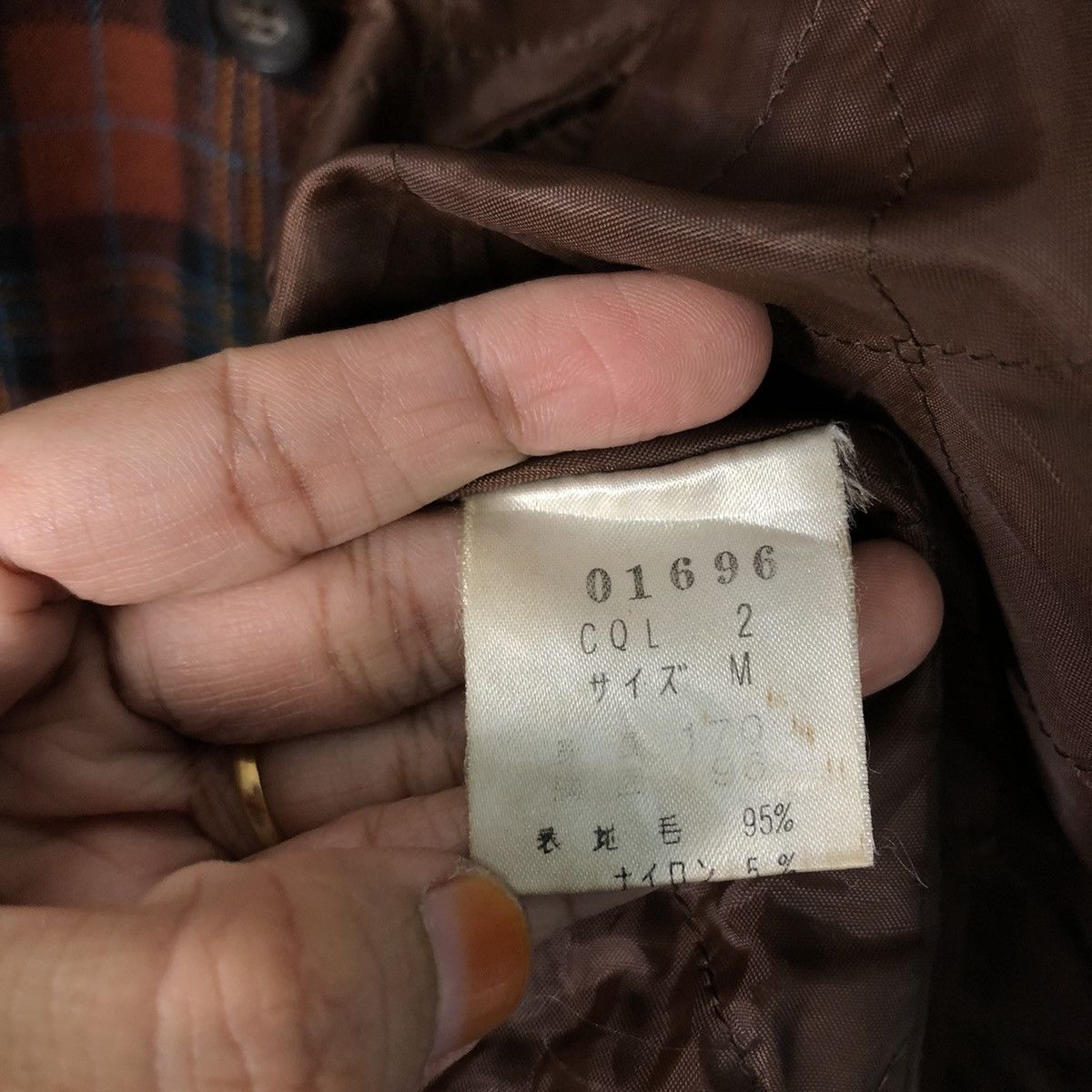 Japanese Brand 📌Vintage Wool Jacket Tartan Design Devanray Issey Miyake Size US M / EU 48-50 / 2 - 20 Thumbnail