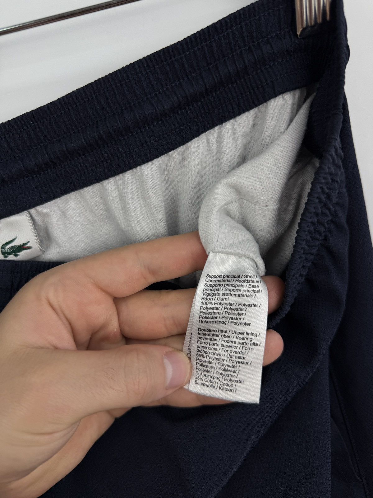 Lacoste 🇫🇷 Vintage Y2K Lacoste Sport Joggers Pants Retro Rare Hype Size US 36 / EU 52 - 7 Thumbnail