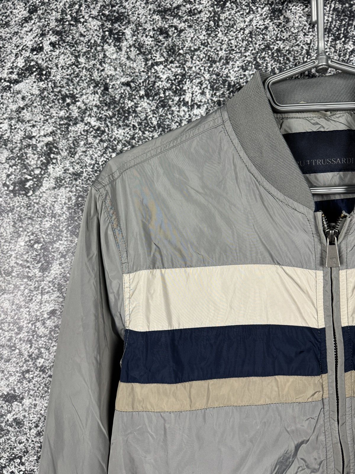 Trussardi Trussardi Nylon Bomber Jacket Windbreaker Italy Size 46 Size US S / EU 44-46 / 1 - 5 Thumbnail