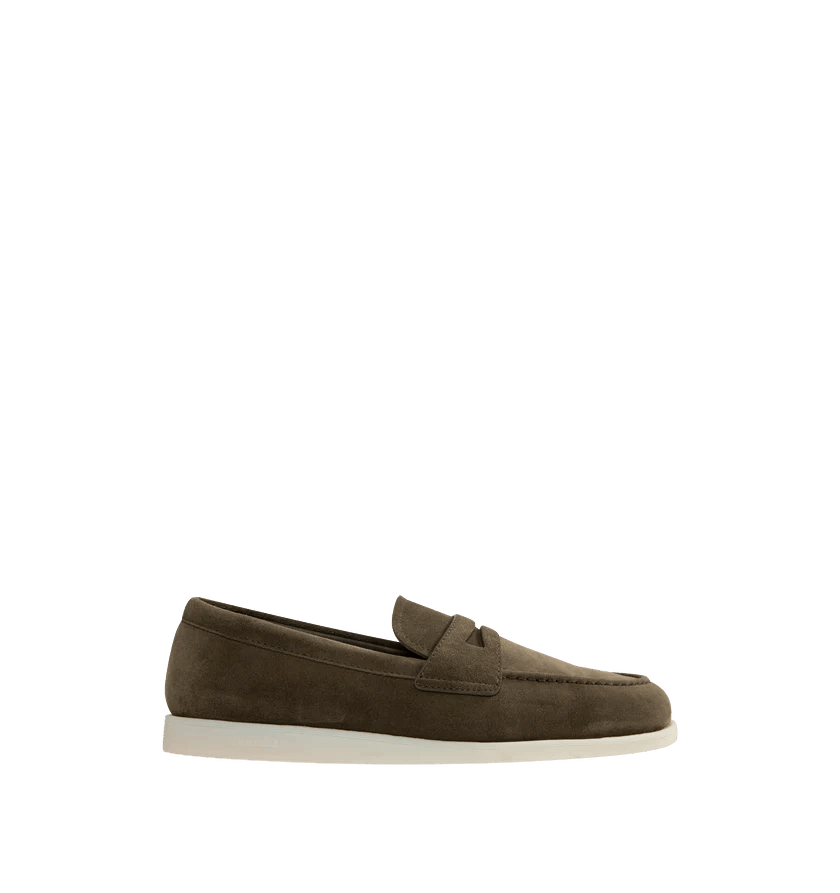 Church's o1h1sh11225 Portsmouth Soft Suede Shoe in Military/Brown Size US 9 / EU 42 - 1 Thumbnail