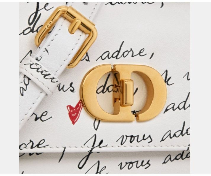 Dior o1w1db10225 Size: OS / S5169UB Caro Mini Bag in White Size ONE SIZE - 6 Thumbnail