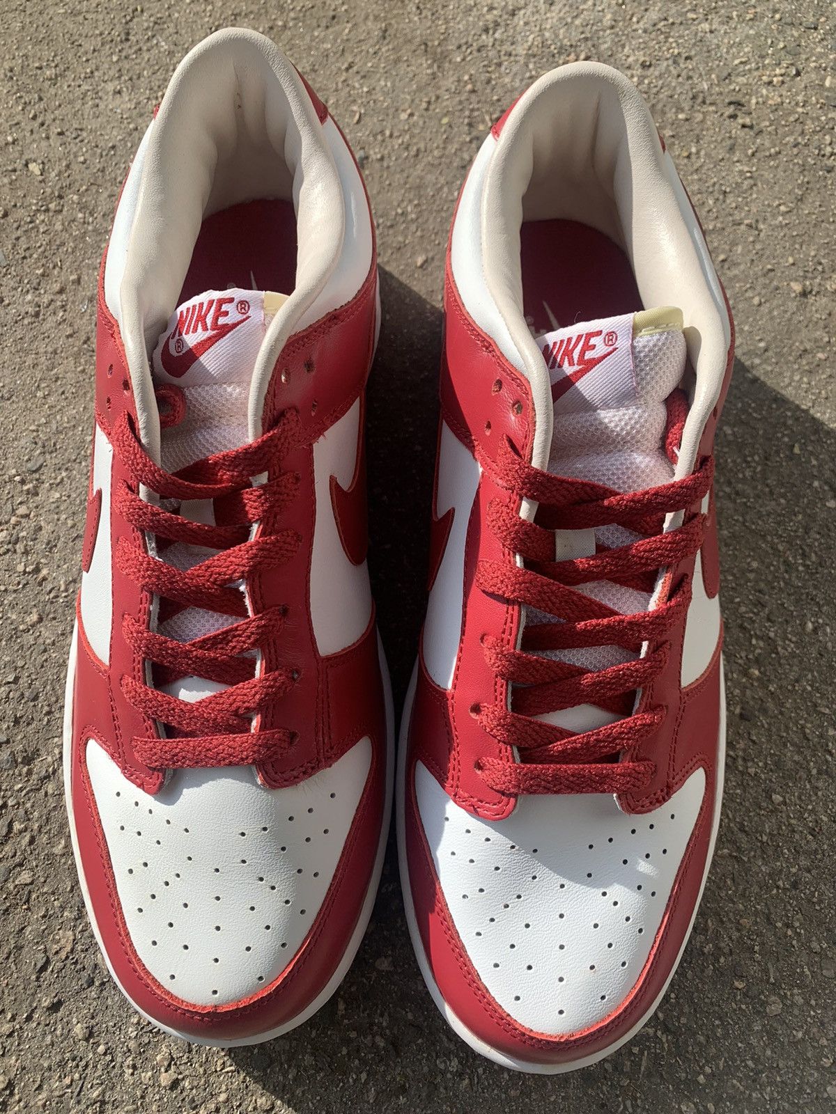 NEW 2004 Vintage Nike Dunk Low St Johns OG Varsity Red