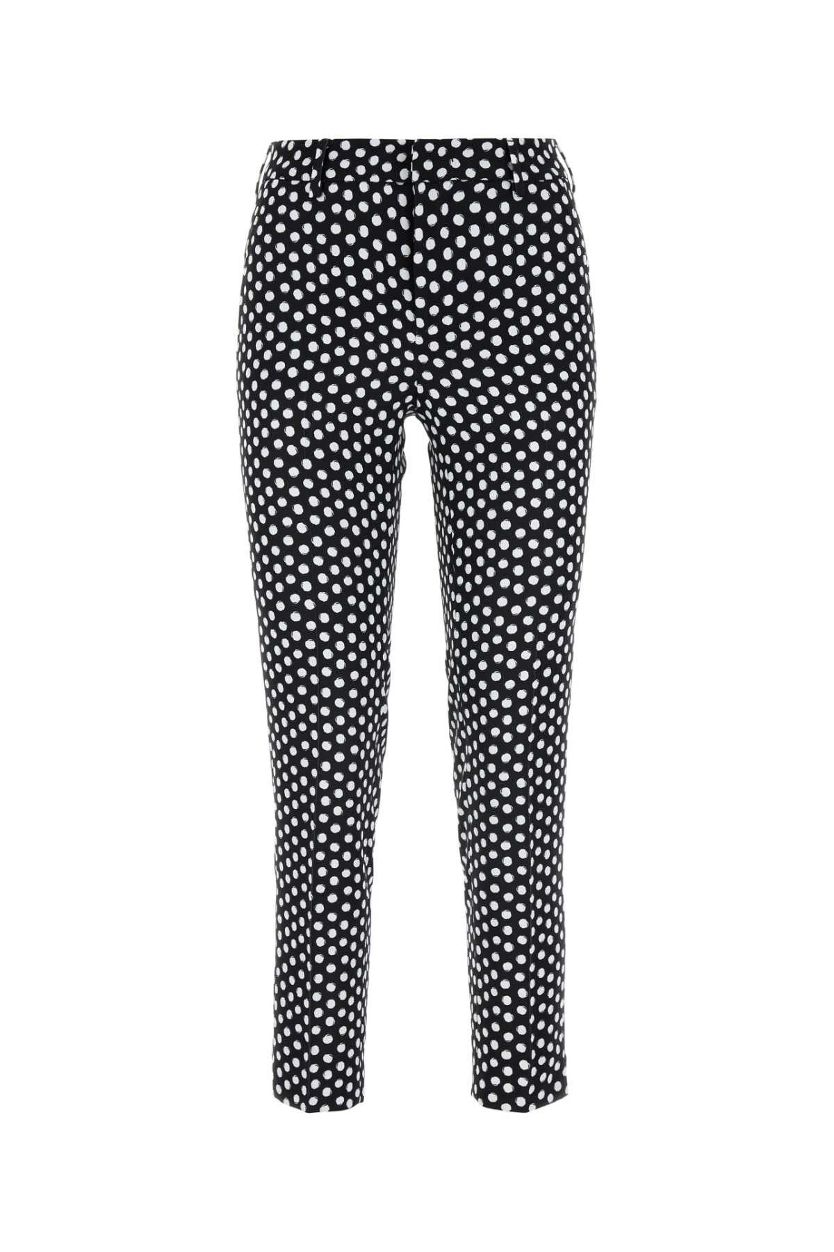 image of Pt Torino Printed Polyester Skinny Pant, Women's (Size 27)