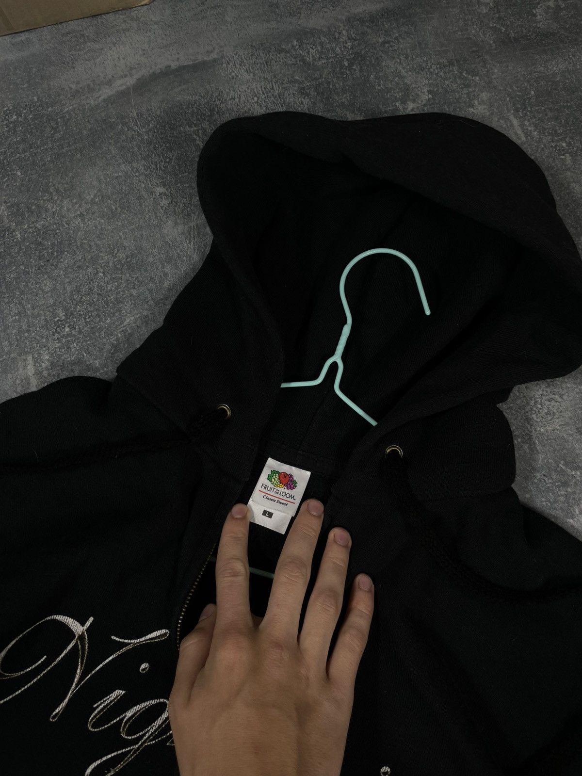 Fruit Of The Loom 2015 Nightwish big logo zip hoodie /Fruit of the loom hoodie Size US L / EU 52-54 / 3 - 4 Thumbnail