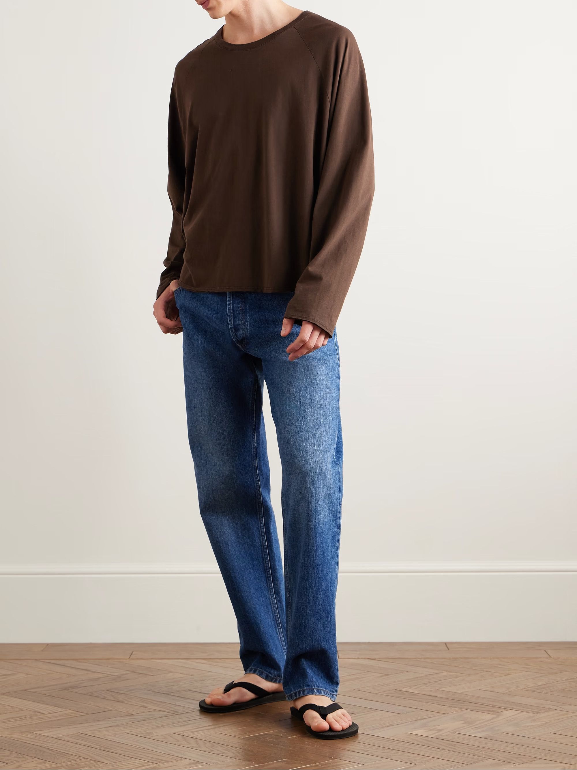The Row THE ROW Ezan Top relaxed fit gray sweatshirt Size Medium Size US M / EU 48-50 / 2 - 5 Thumbnail