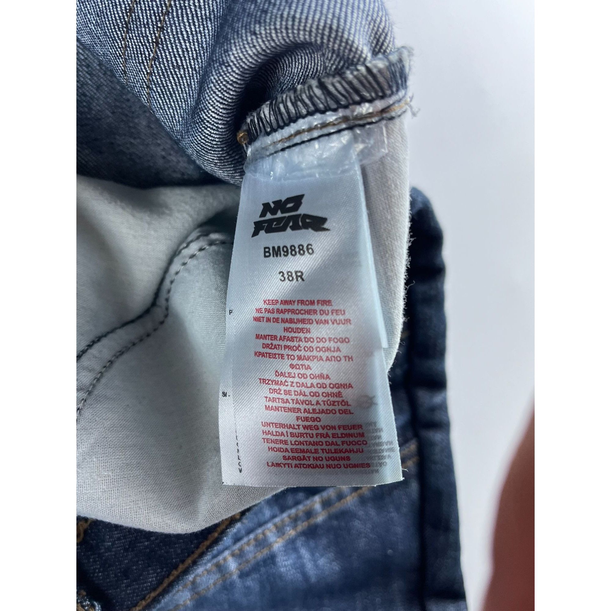 No Fear × Vintage No Fear Vintage Jeans Size US 36 / EU 52 - 4 Thumbnail